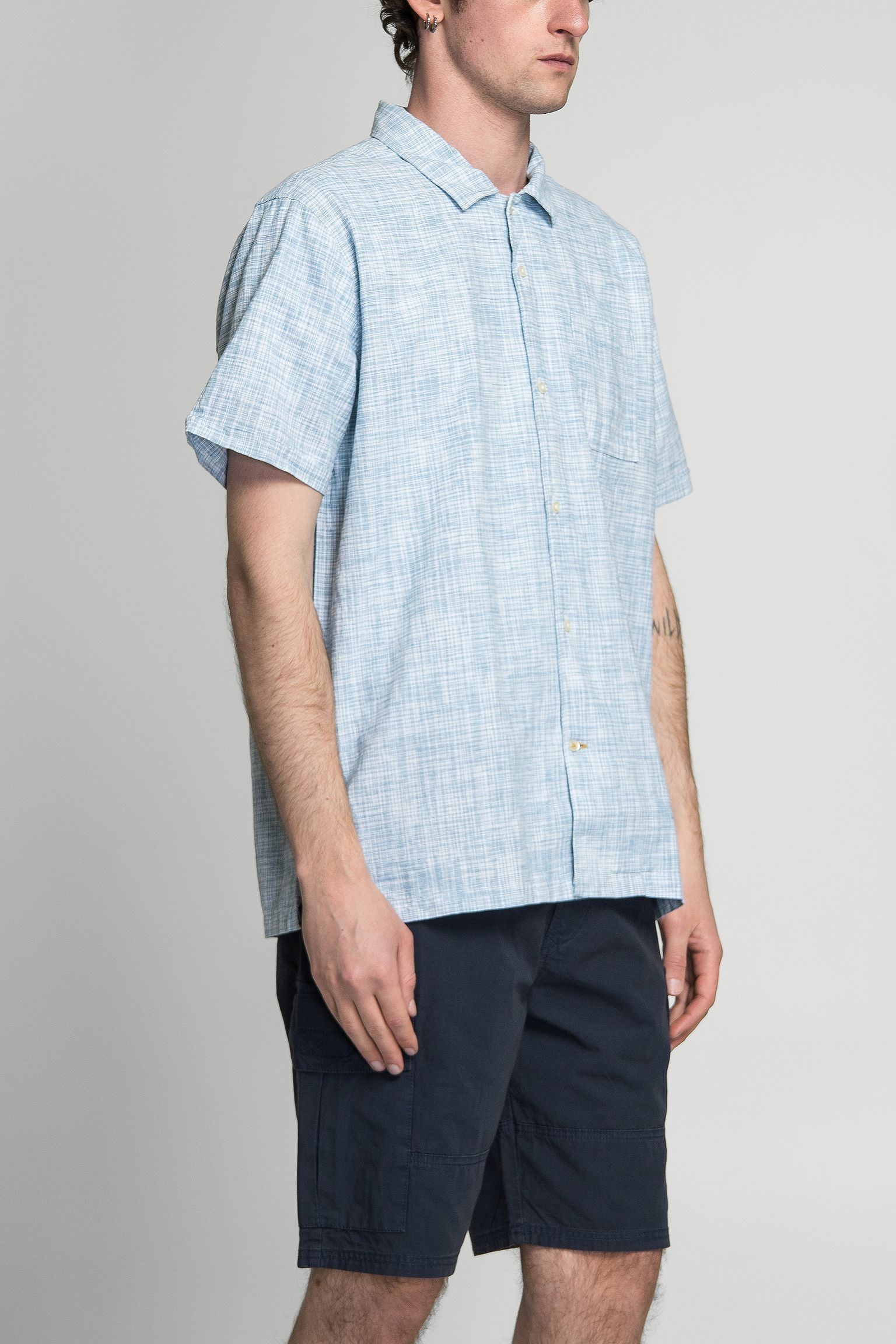 Рубашка с коротким рукавом DEVERON SLUB S/S REGULAR FIT с доставкой