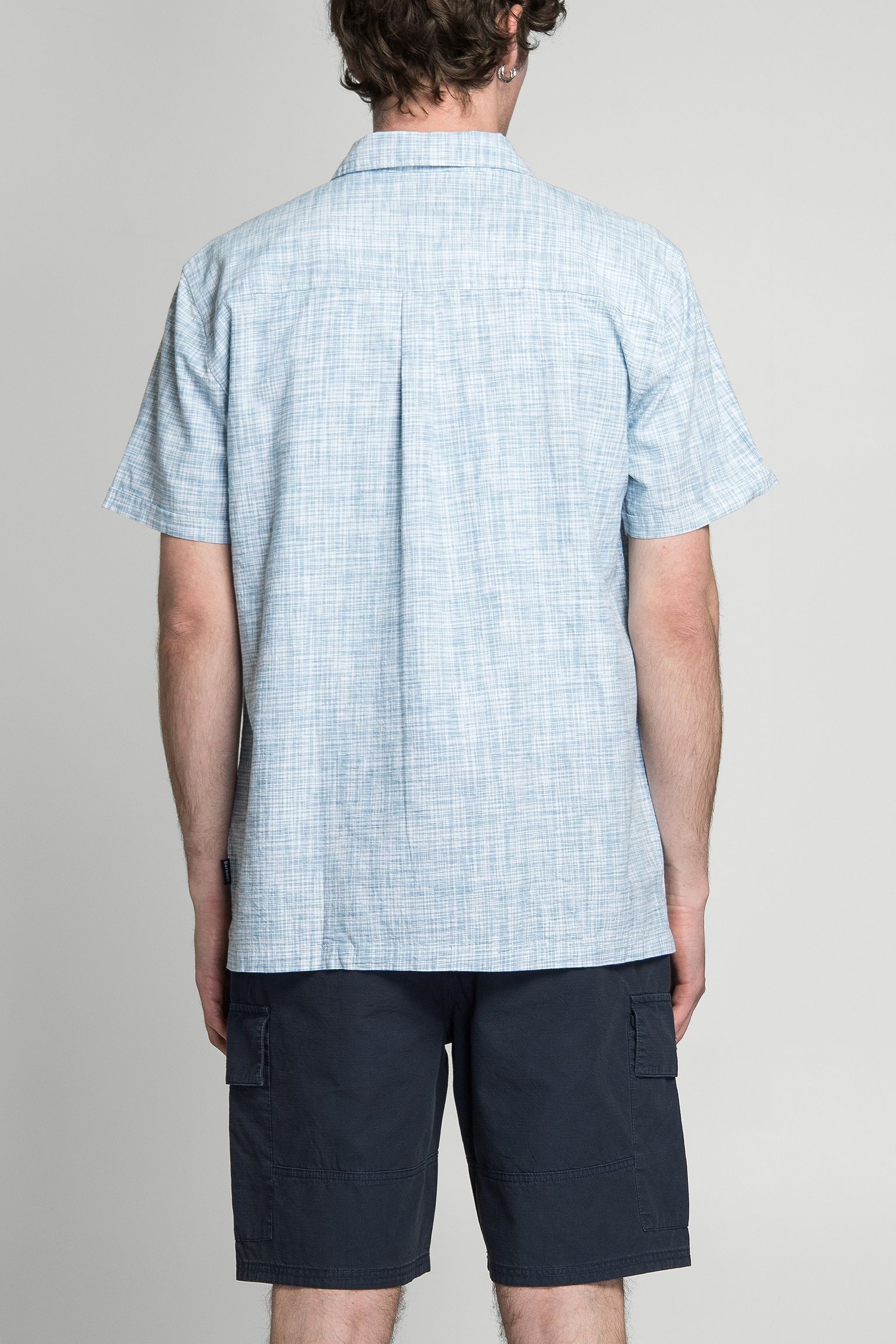 Стильные Рубашка с коротким рукавом DEVERON SLUB S/S REGULAR FIT
