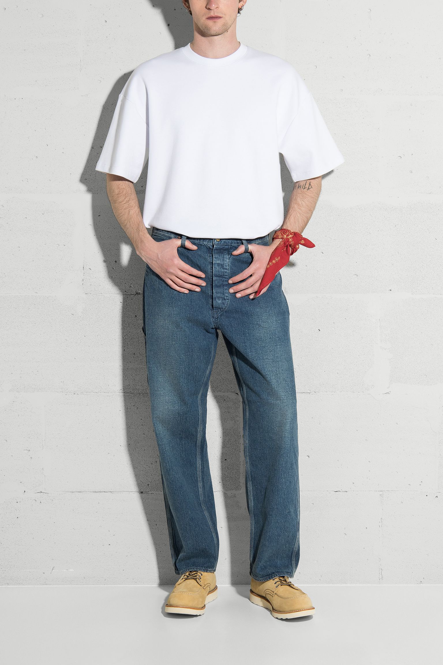 Джинси DENIM PAINTER PANTS USED WASH