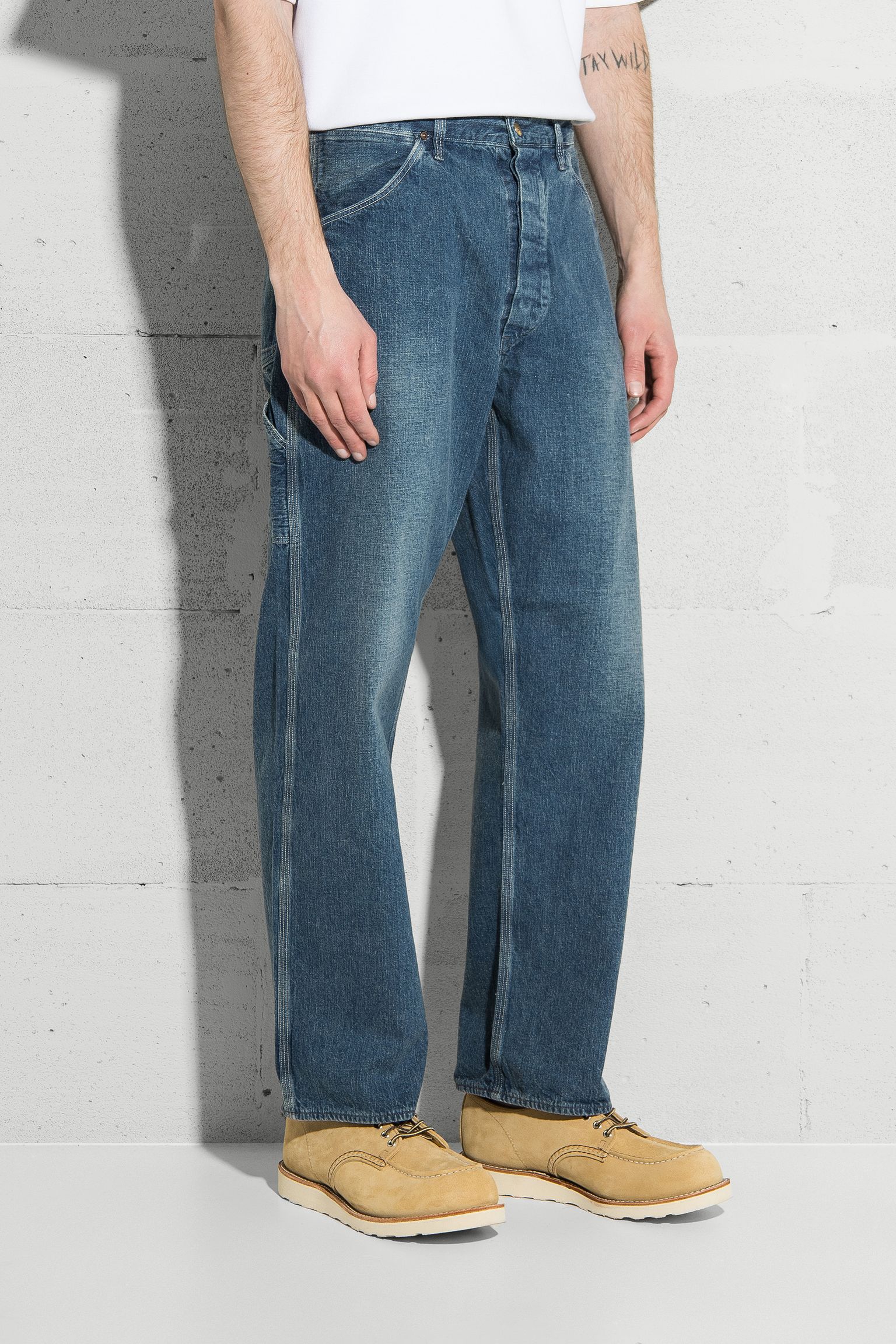 Джинсы DENIM PAINTER PANTS USED WASH с доставкой