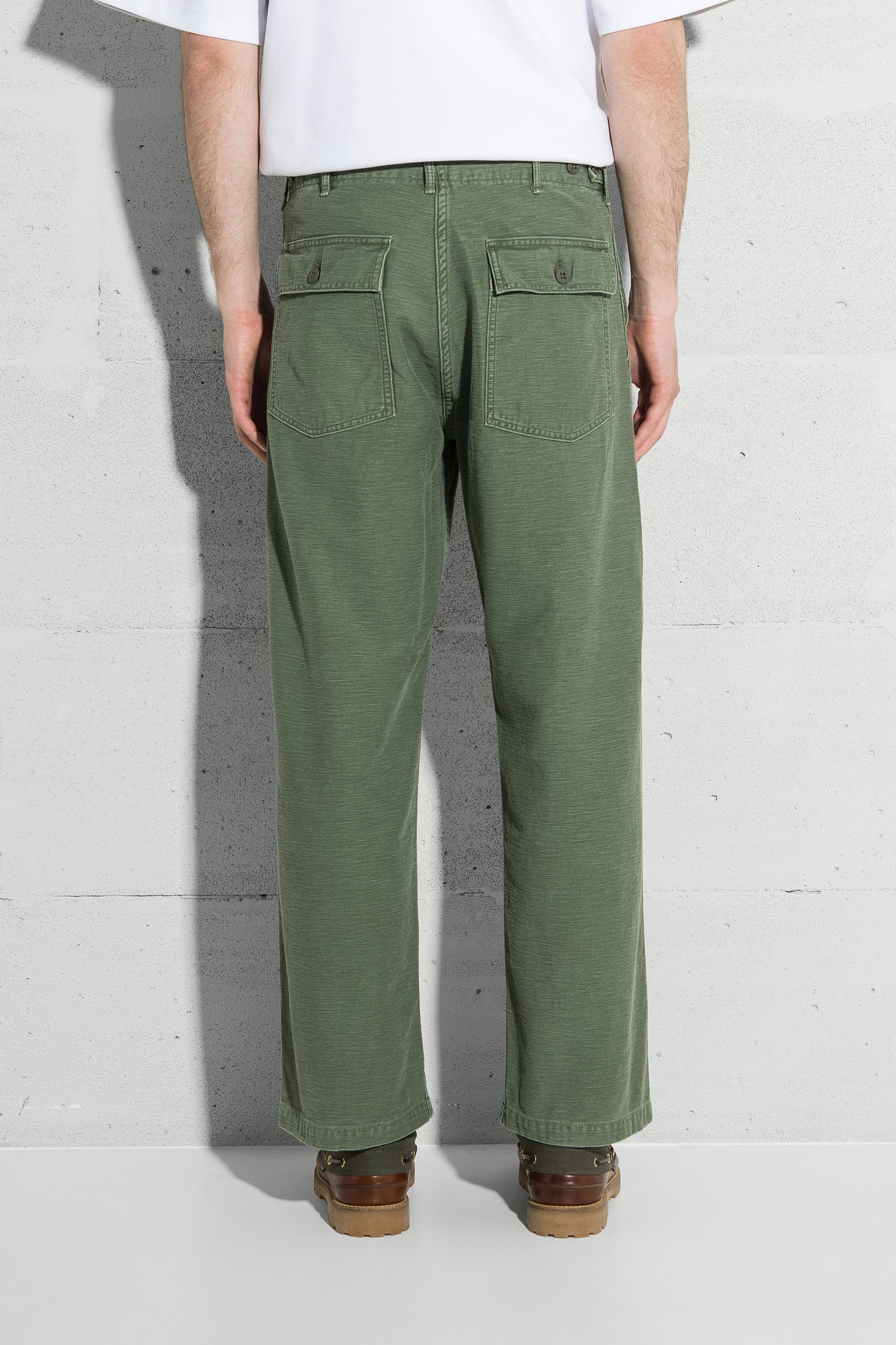 Стильные Джинсы U.S ARMY FATIGUE PANTS USED WASH