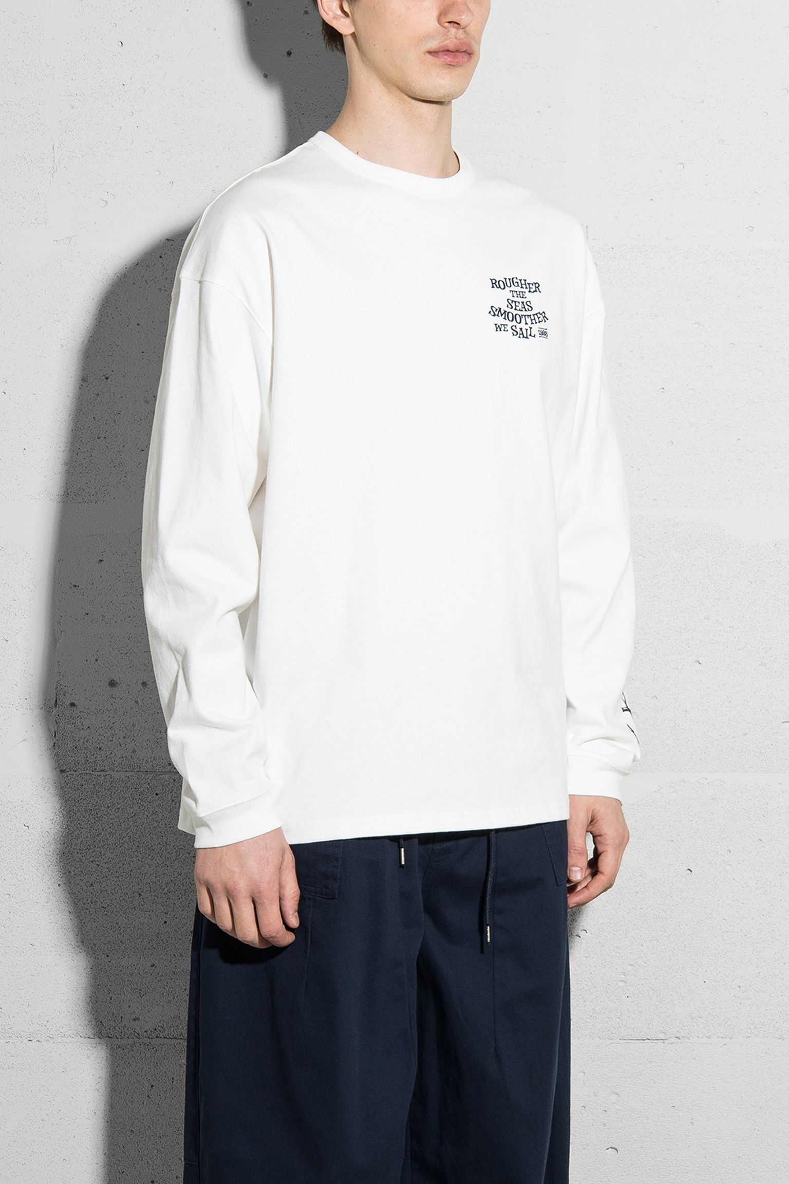 Лонгслів ROUGH SEA SMOOTH SAIL L/S TEE з доставкою