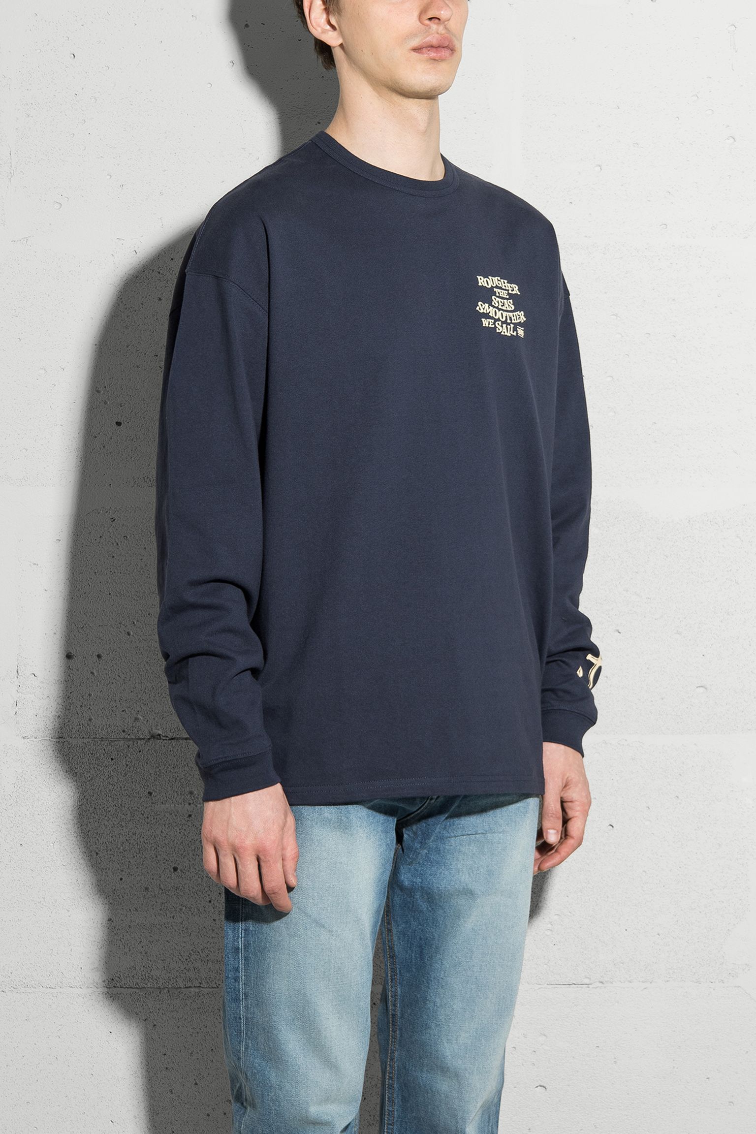 Лонгслів ROUGH SEA SMOOTH SAIL L/S TEE з доставкою