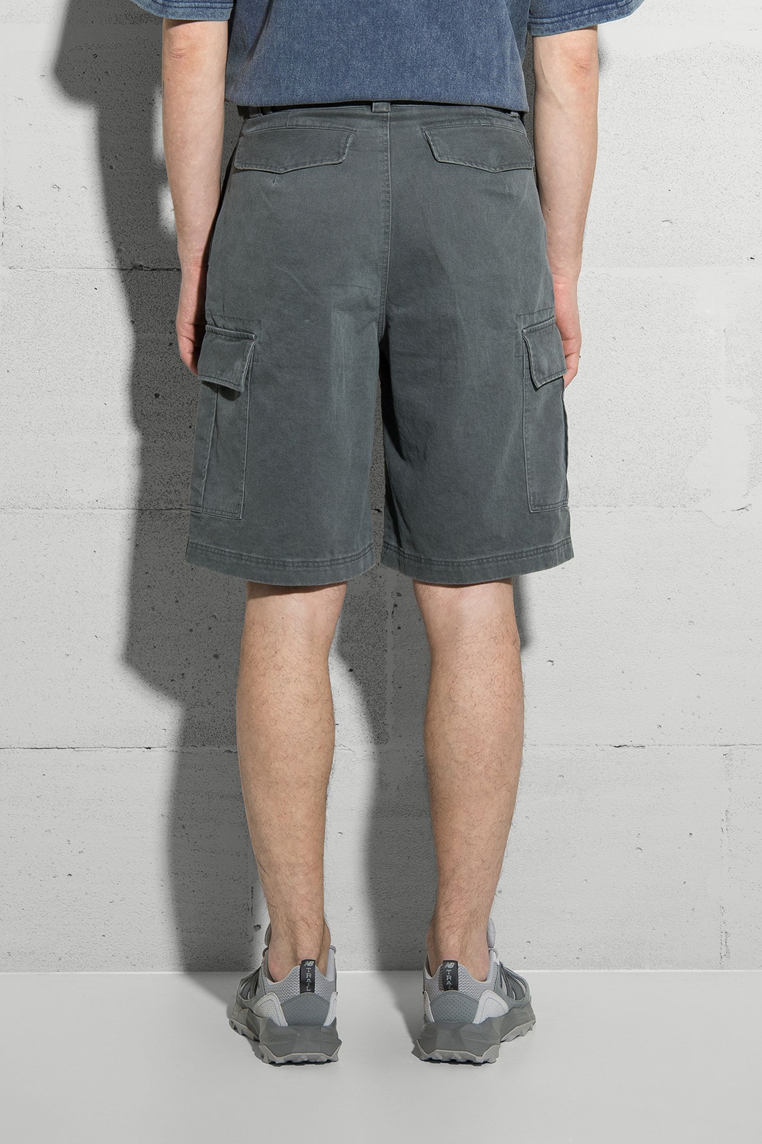 Стильные Шорты FADED COTTON CARGO SHORTS