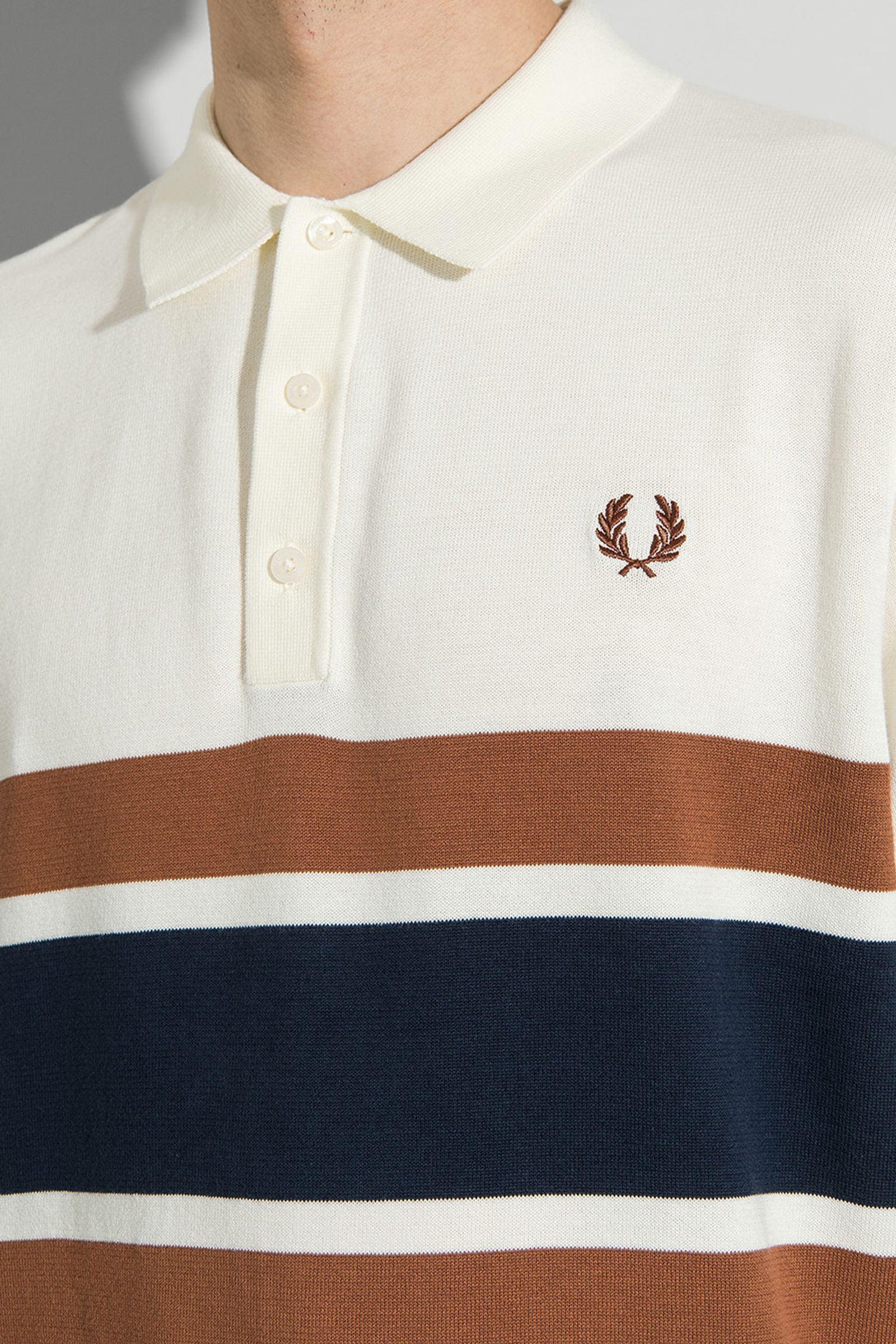 Широкий выбор Поло PANELLED KNITTED