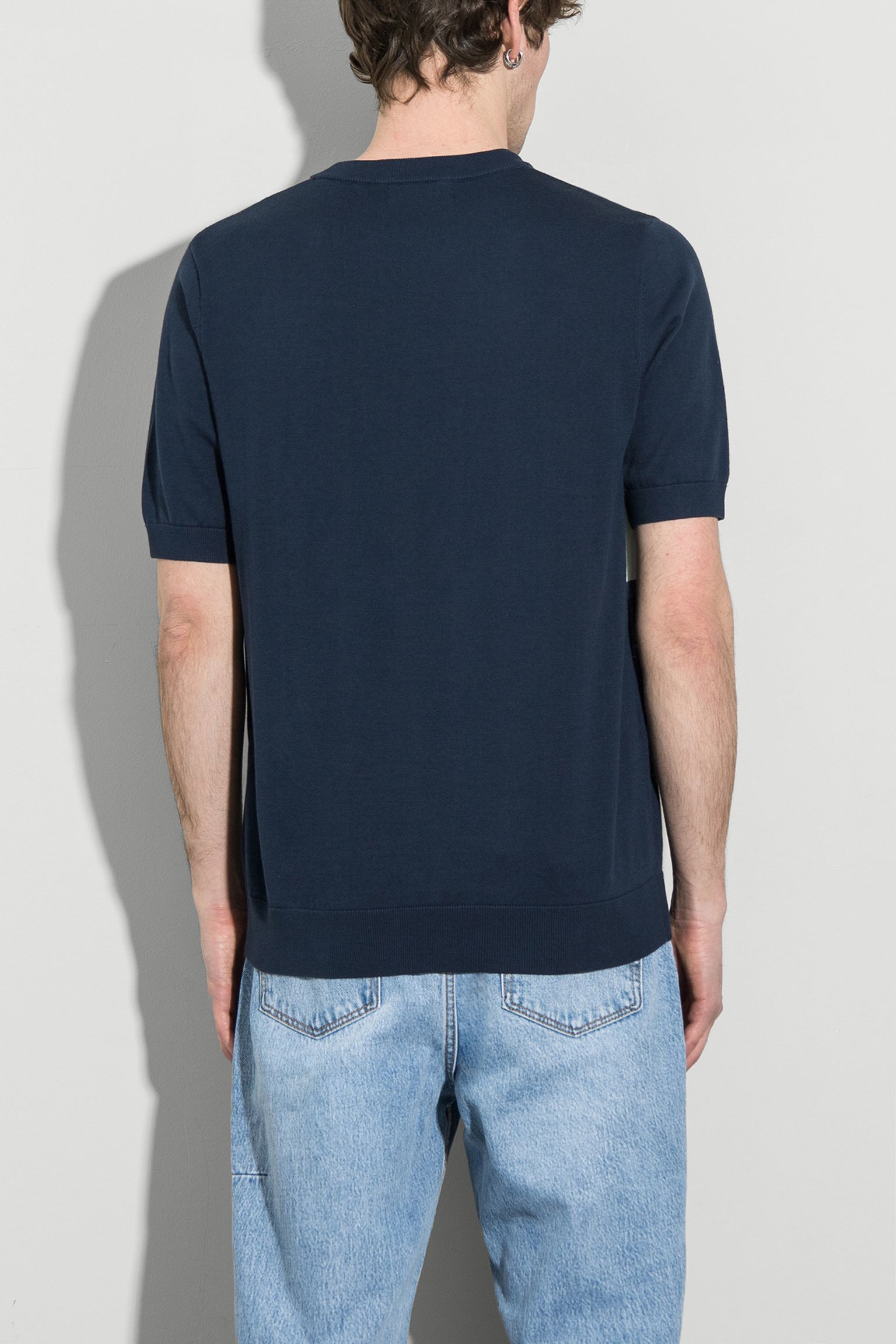 Стильные Футболка PANELLED KNITTED