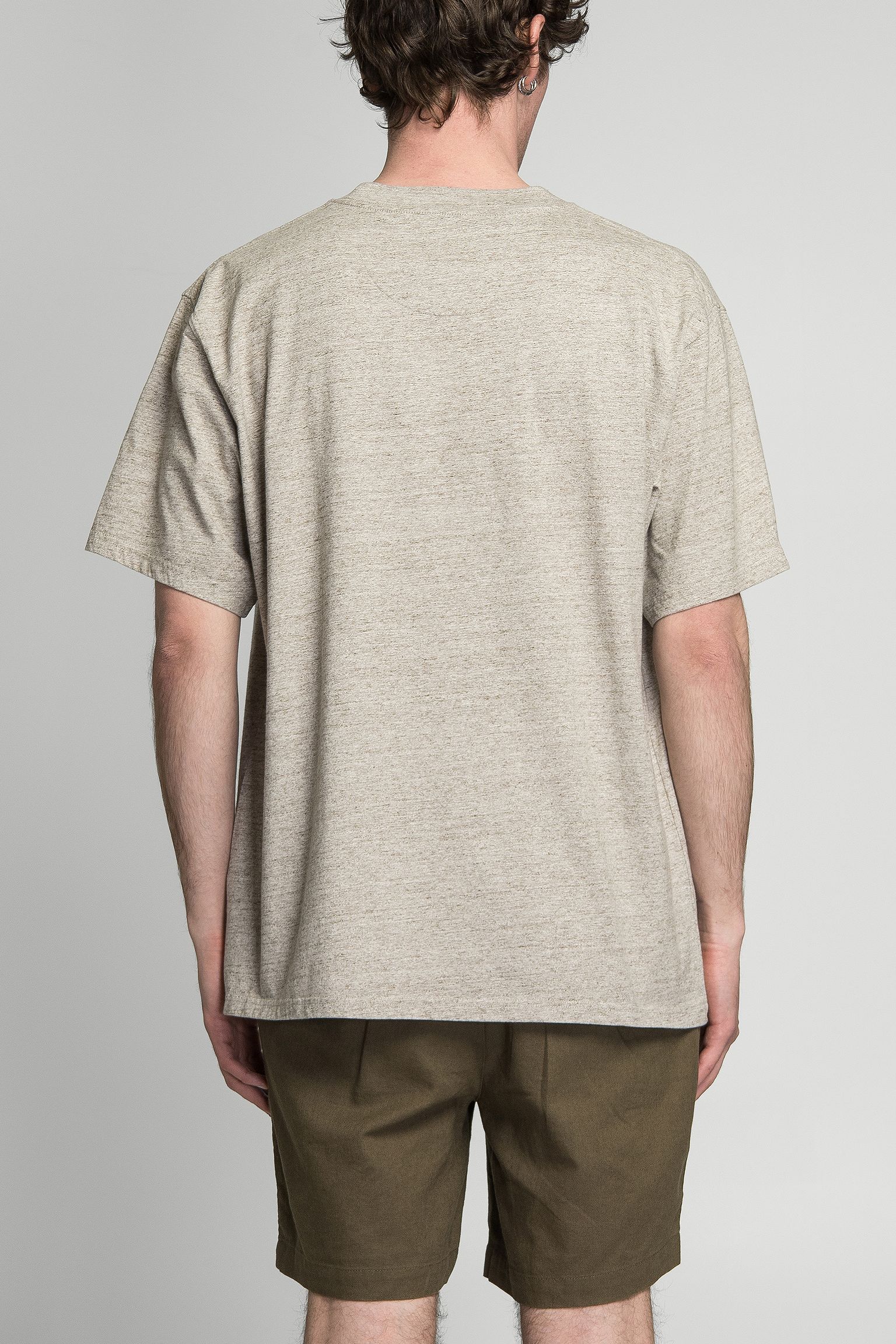 Стильні Футболка CALTON LINEN BLEND OS FIT