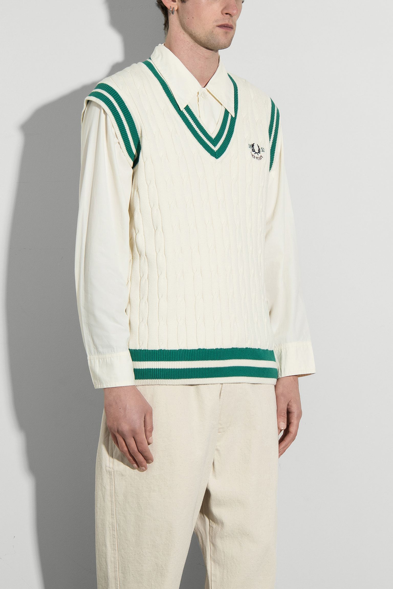Жилет CABLE KNIT TENNNIS з доставкою