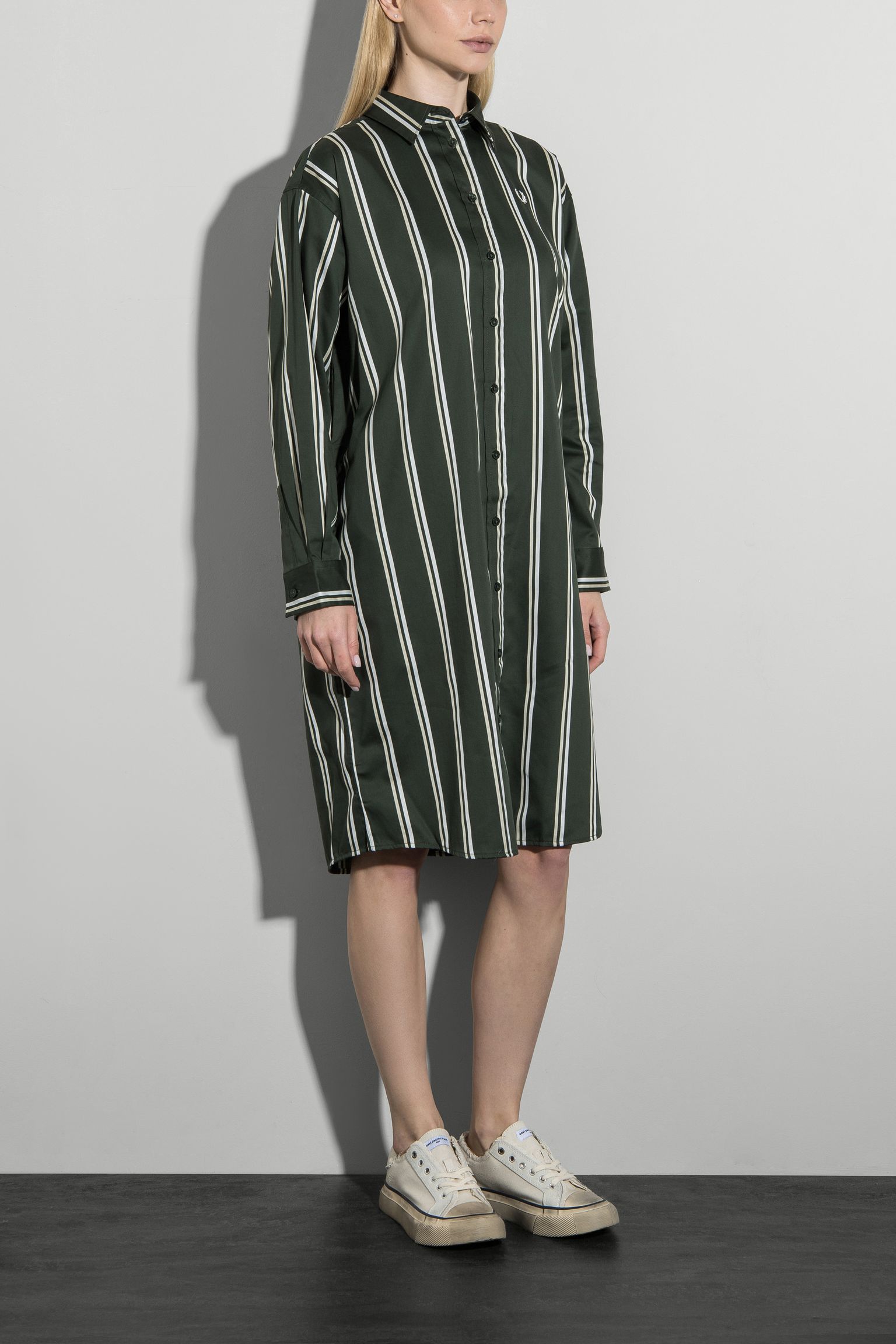 Платье STRIPED SHIRT DRESS с доставкой