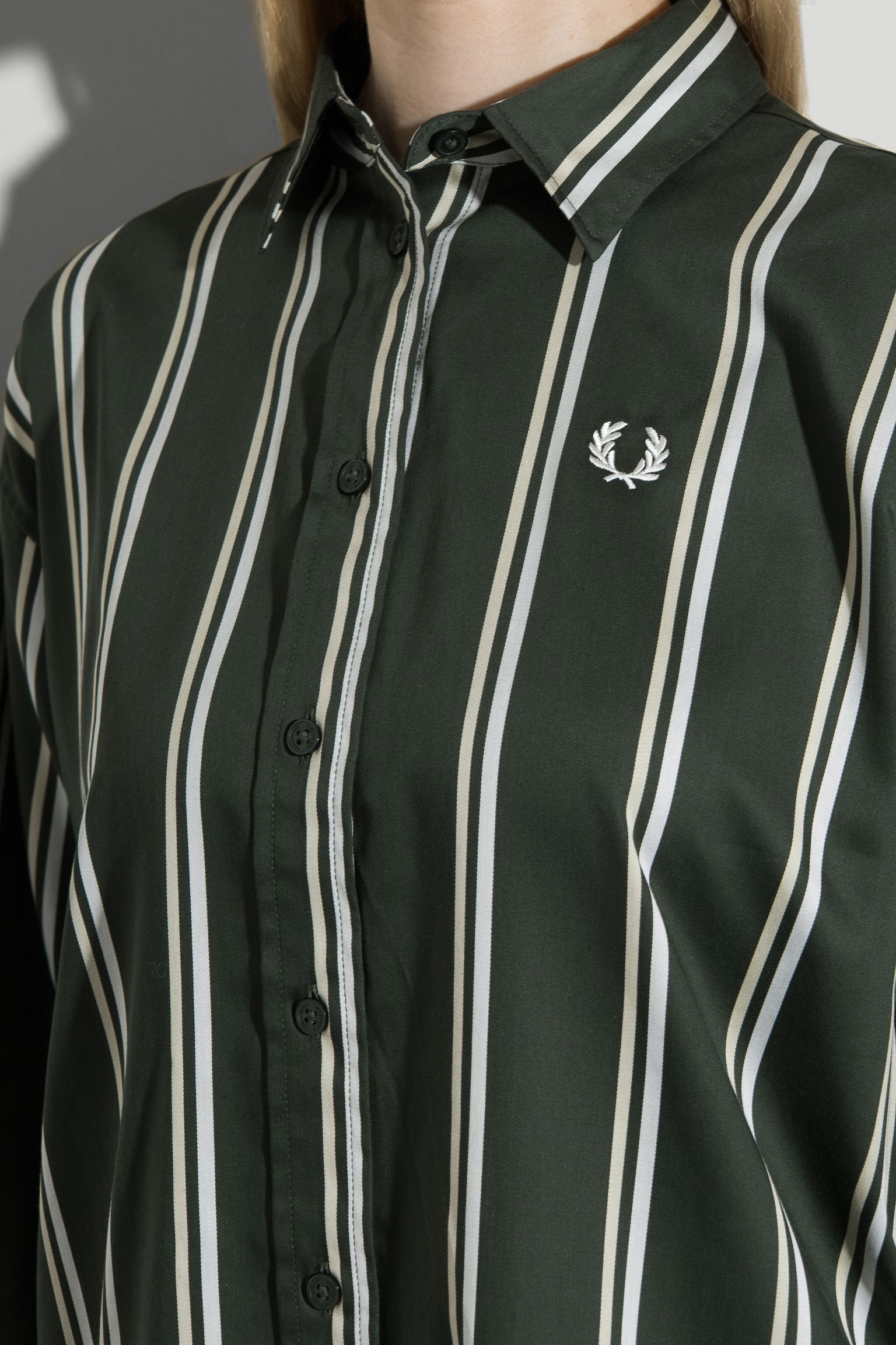 Широкий выбор Платье STRIPED SHIRT DRESS