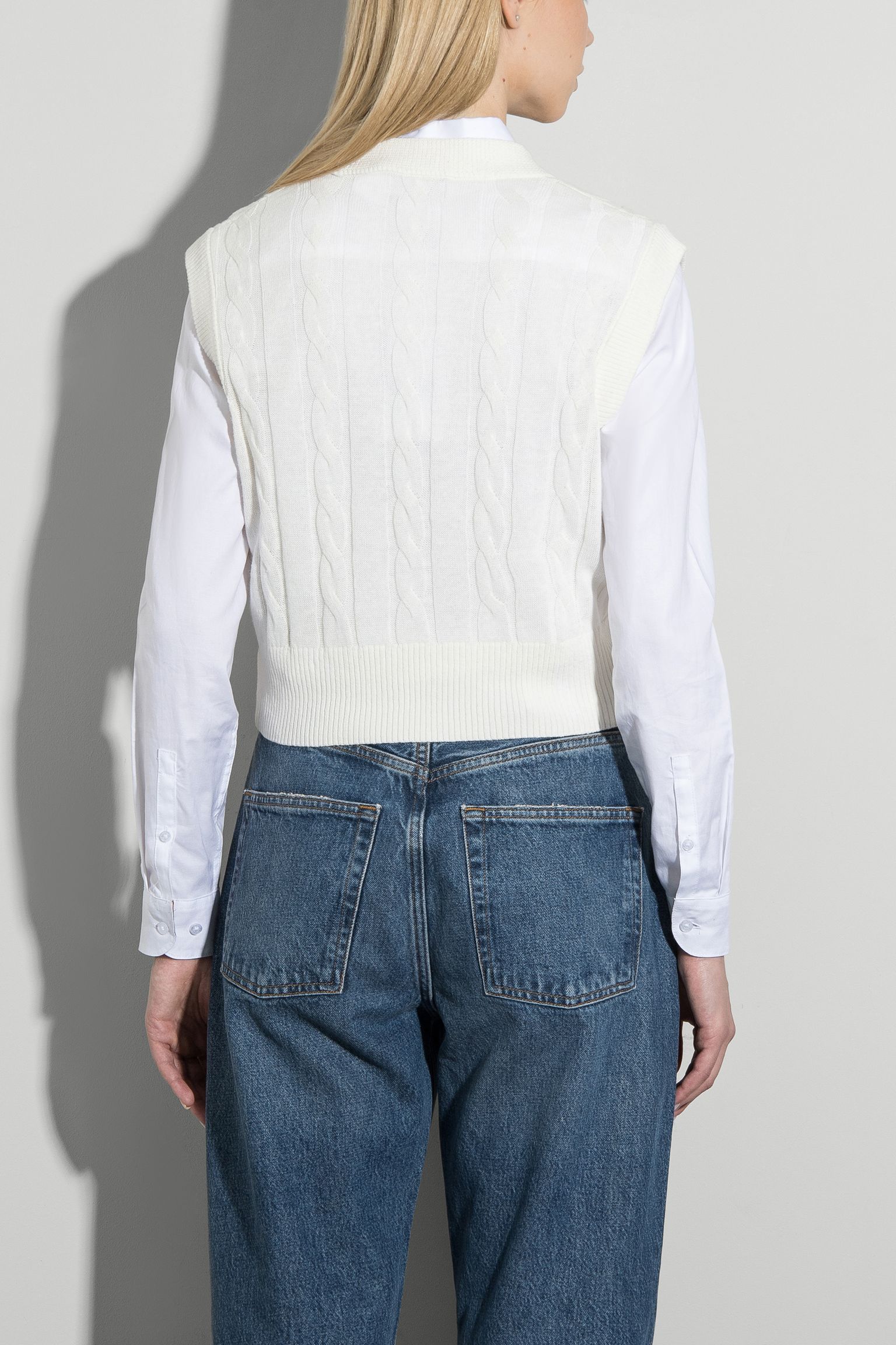 Стильные Жилет CABLE KNIT TANK