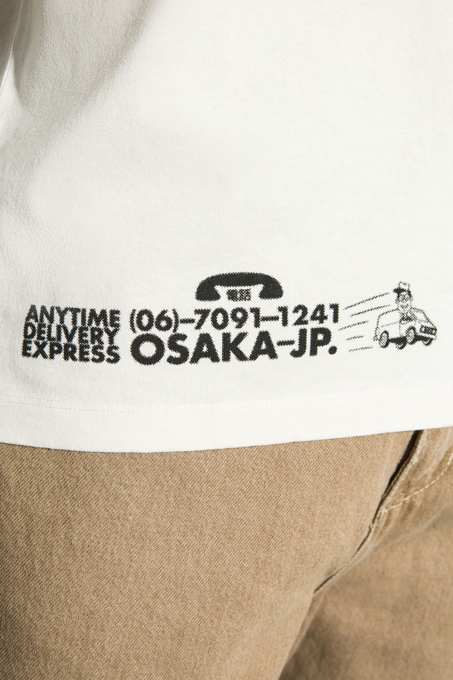 Лонгслів Kaibutsu Izakaya garment washed