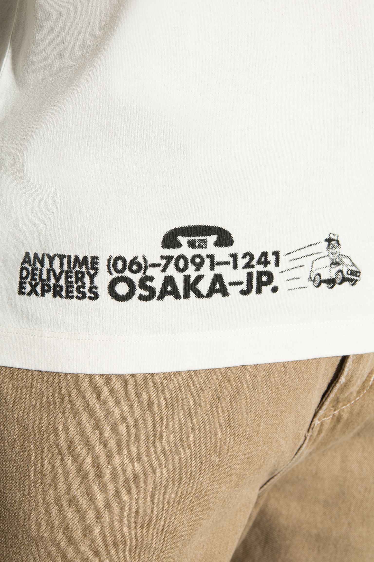 Широкий выбор Лонгслив Kaibutsu Izakaya garment washed