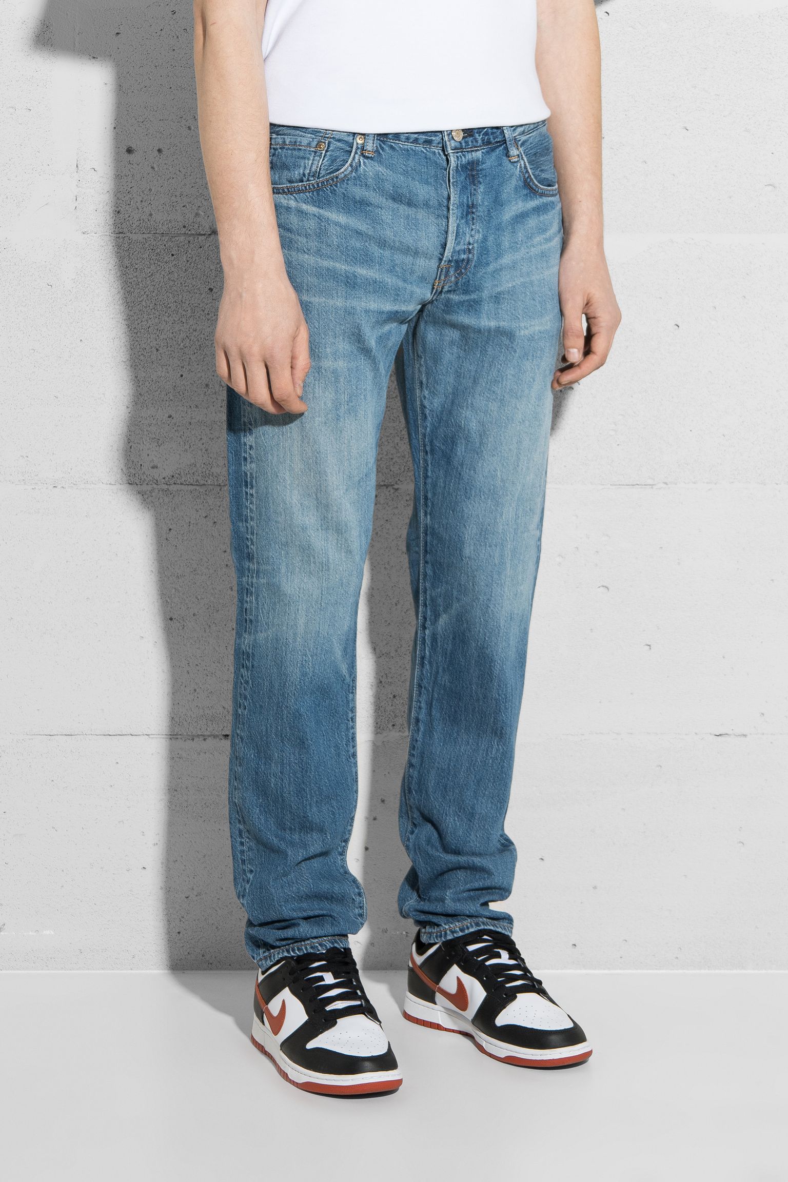 Джинси Kaihara Indigo Red Selvage Blue light used 10.5 OZ