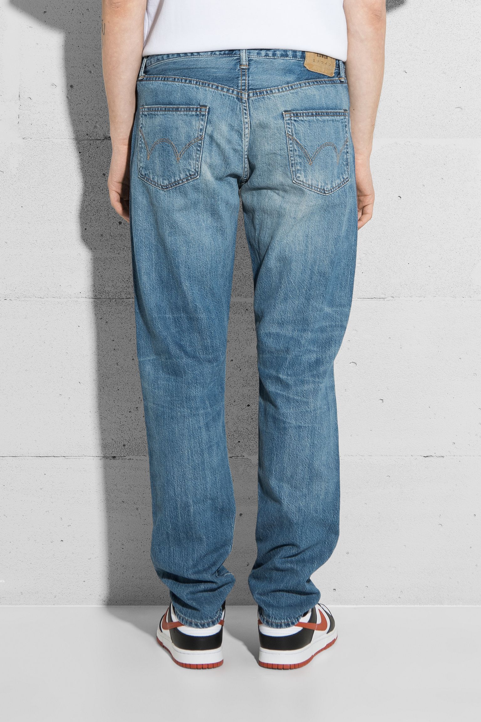 Джинси Kaihara Indigo Red Selvage Blue light used 10.5 OZ