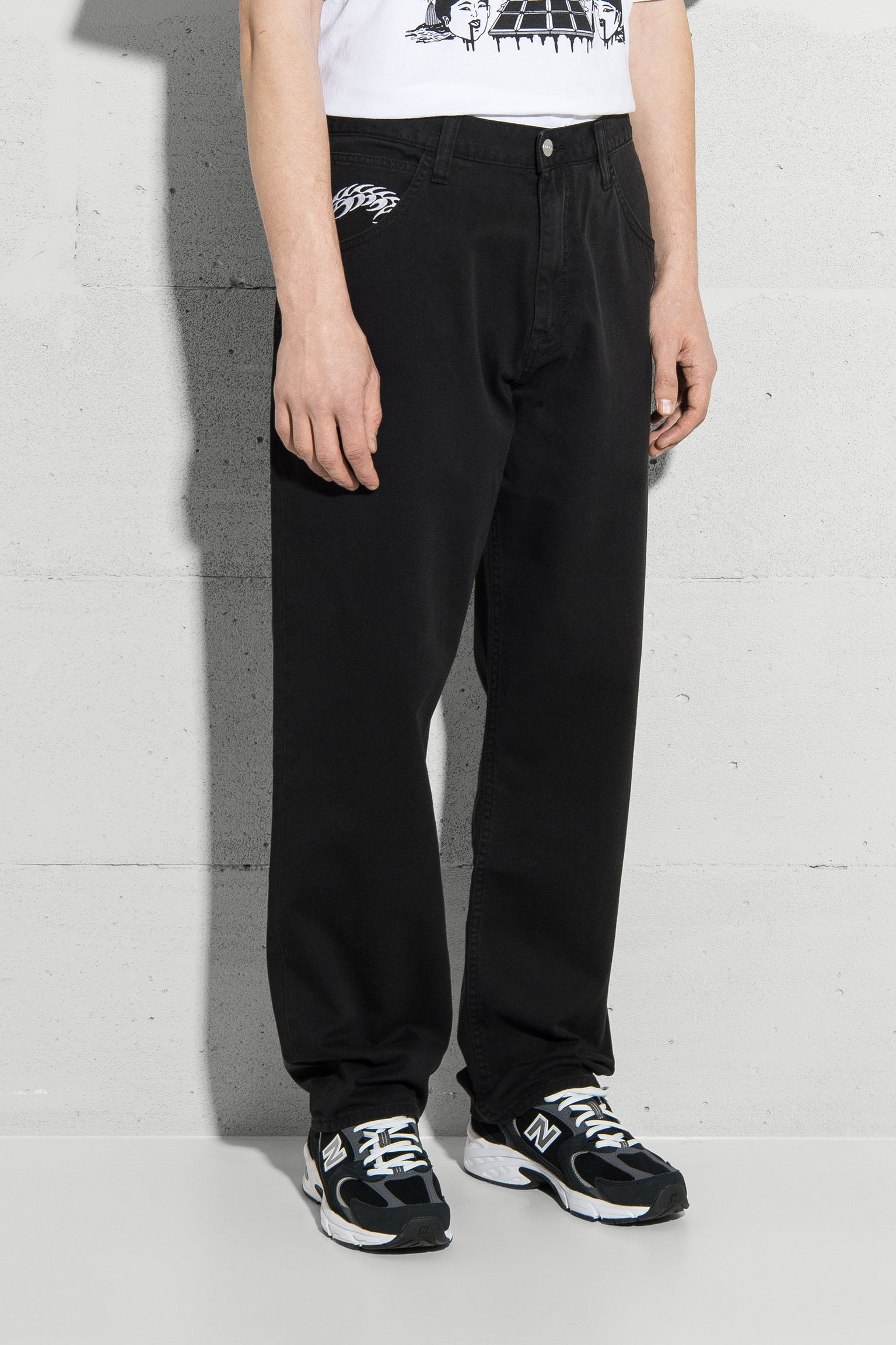 Джинсы Staff Uniform Tyrell garment dyed 8.56oz с доставкой