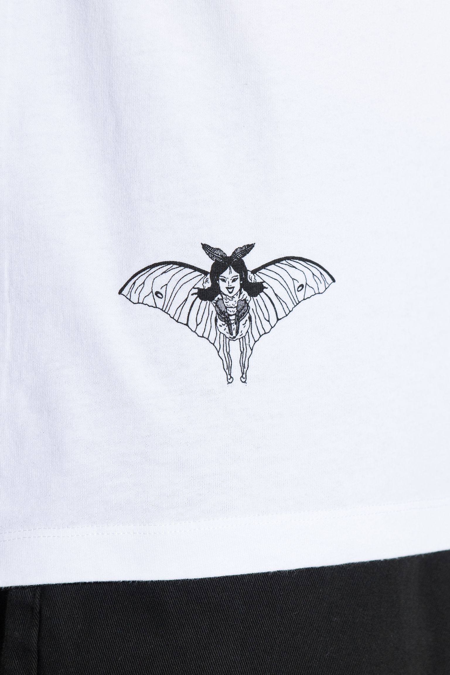 Футболка Kouichi Matsuda II White garment washed