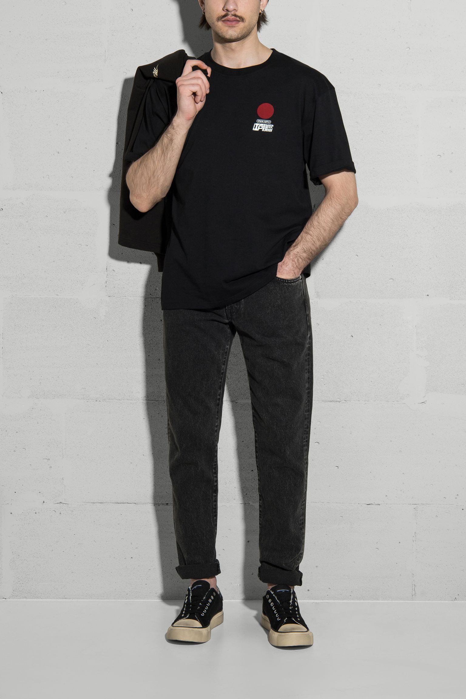 Джинси Kaihara Right Hand Black mid dark used 13oz