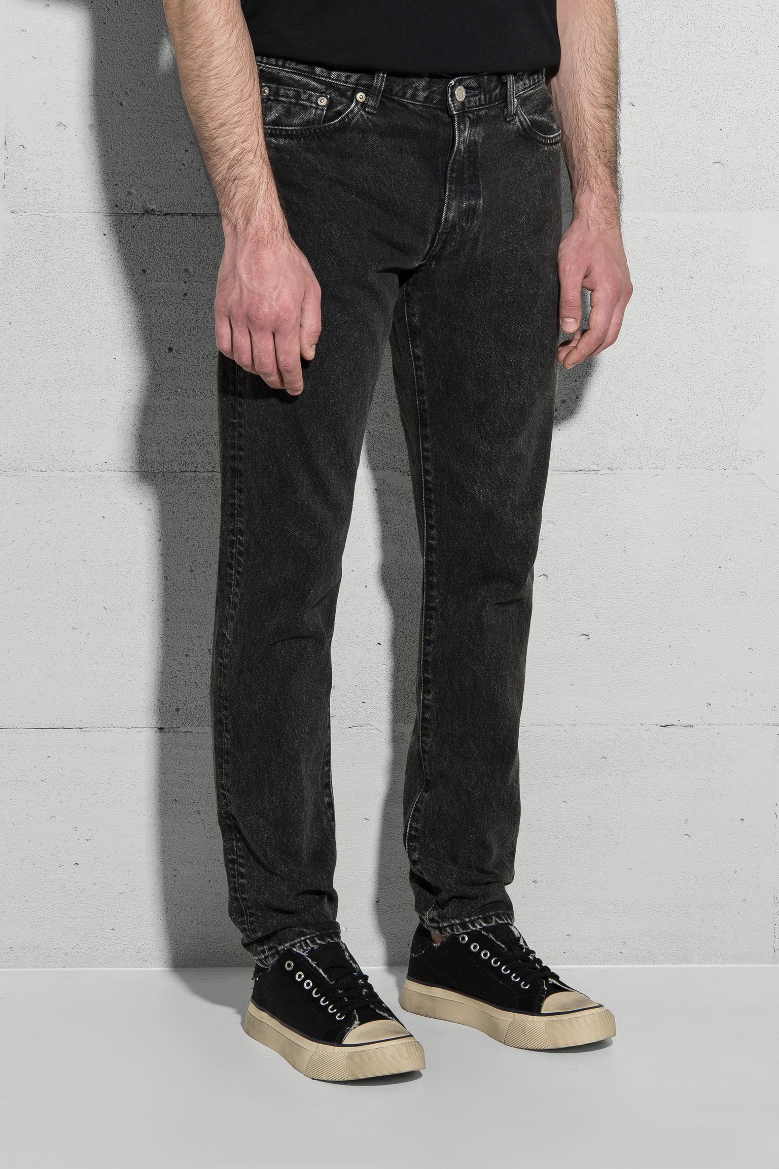 Джинси Kaihara Right Hand Black mid dark used 13oz
