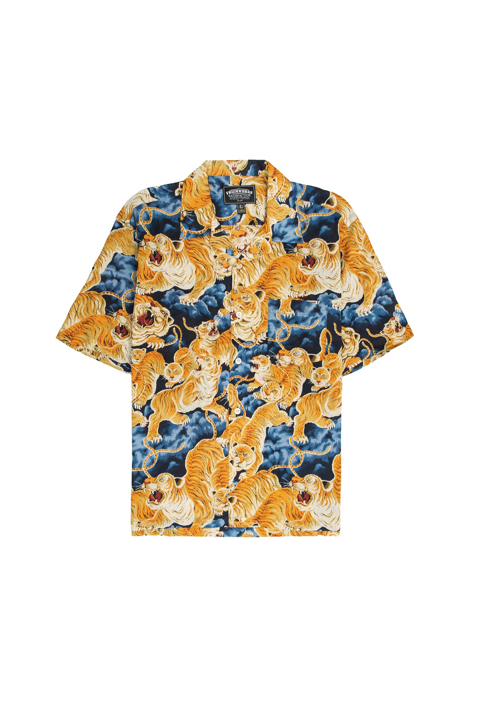 Рубашка с коротким рукавом TIGER HAWAIIAN HALF SHIRT купить