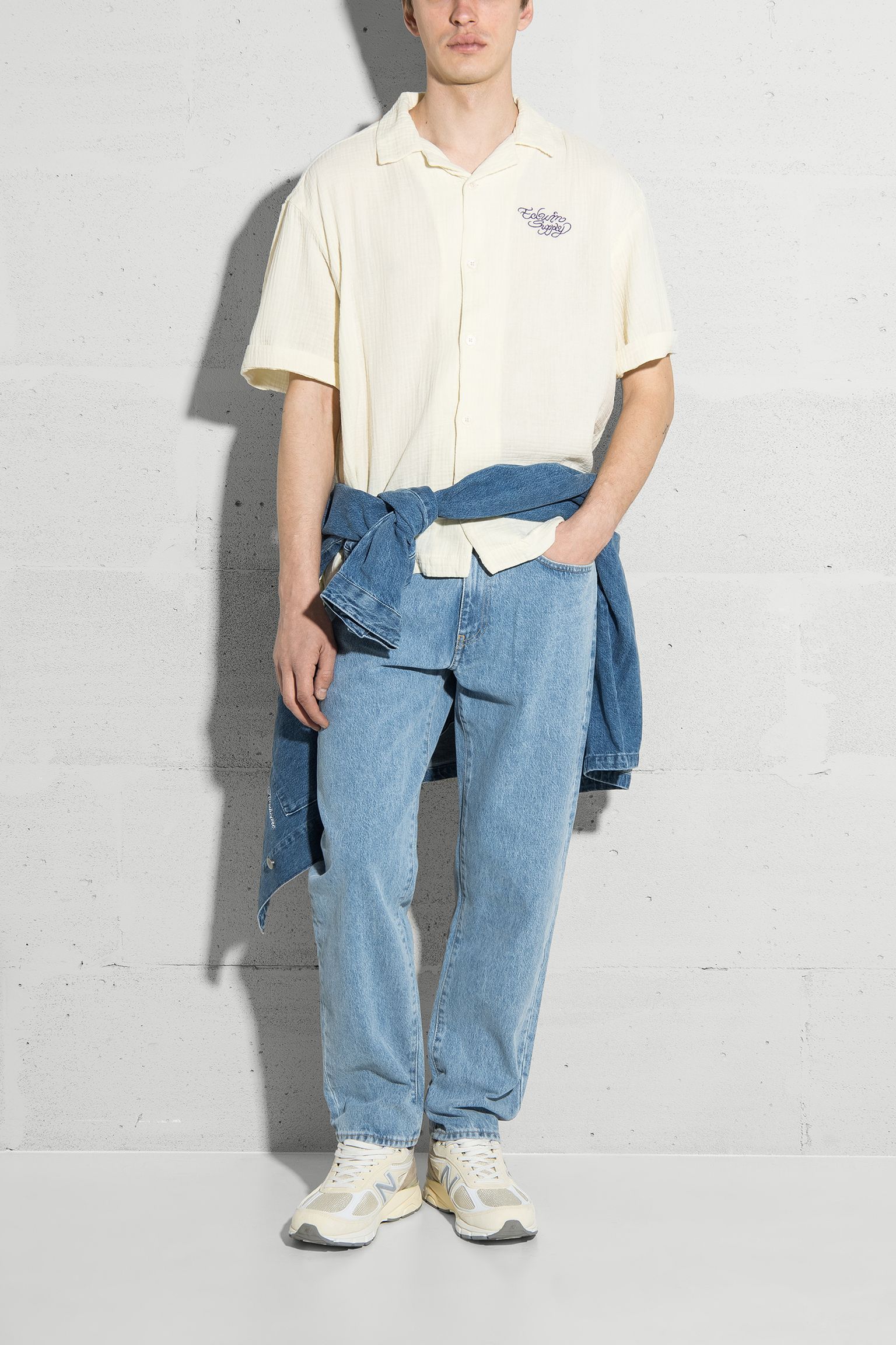 Джинси Cosmos Pant Arctic Blue Denim 14.6oz Blue heavy bleach wash купити в Україні