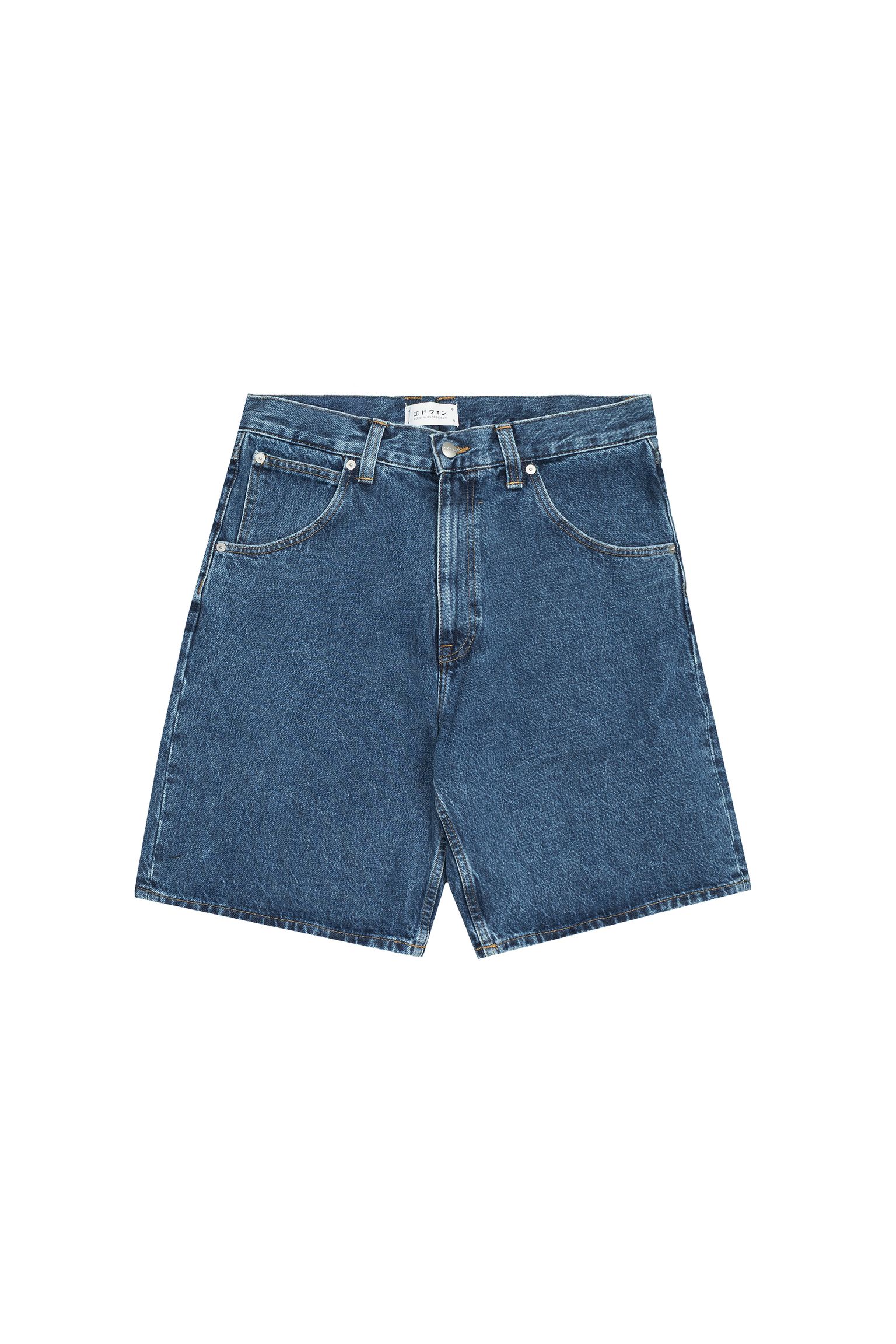 Шорты Tyrell Arctic Blue mid marble wash 14.6oz