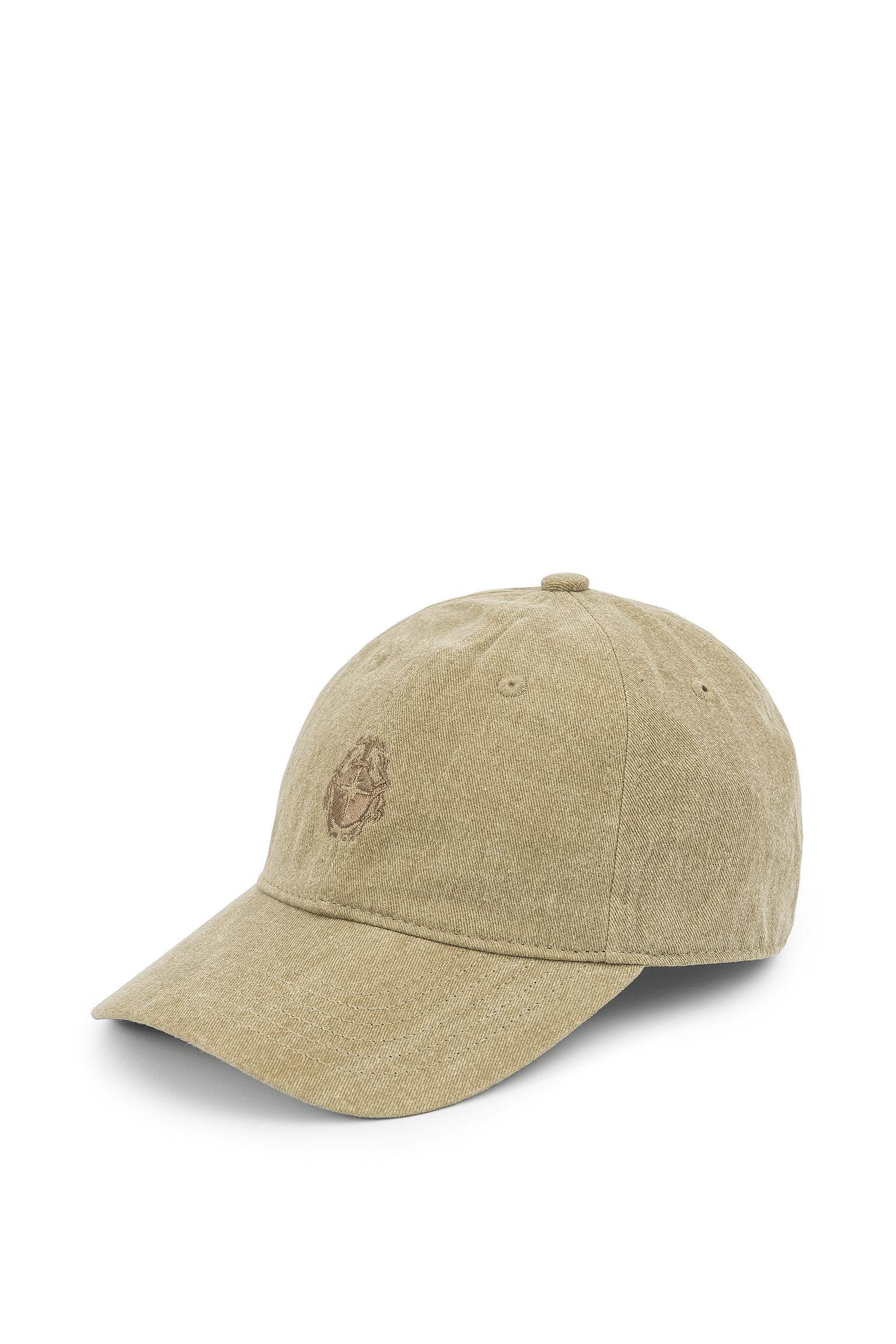 Бейсболка Dusty Beige stone washed купити