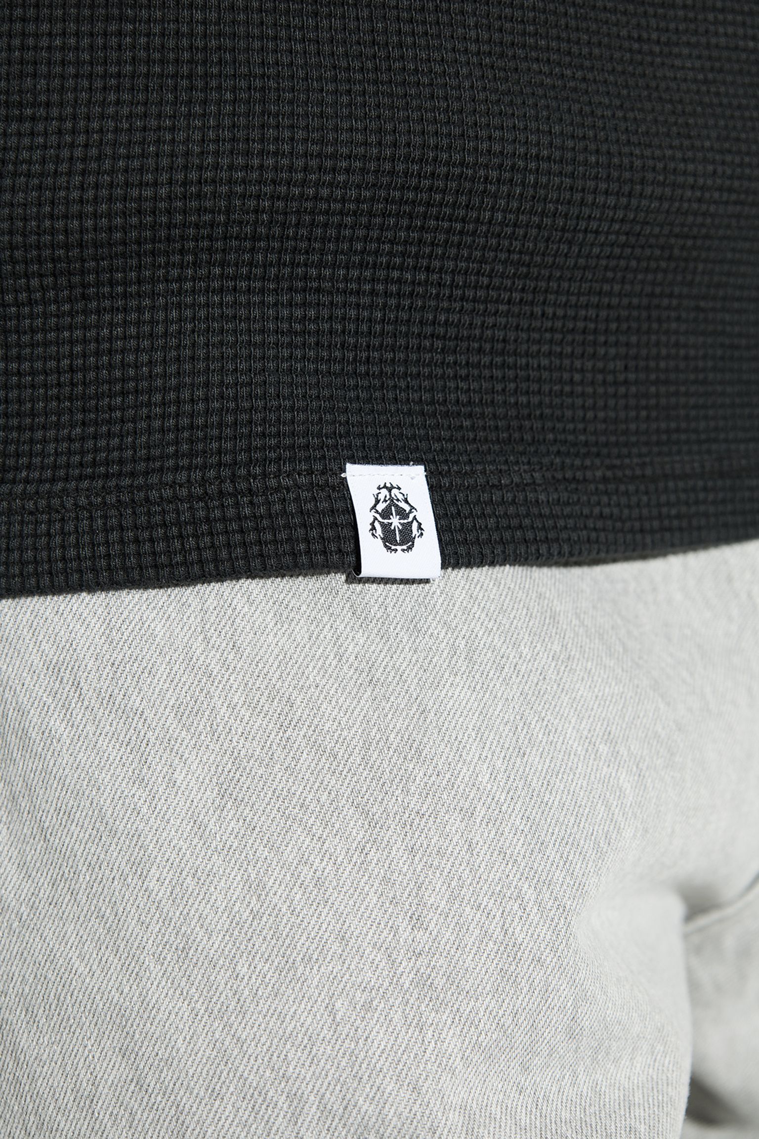 Широкий вибір Лонгслів Waffle Dizzy garment dyed