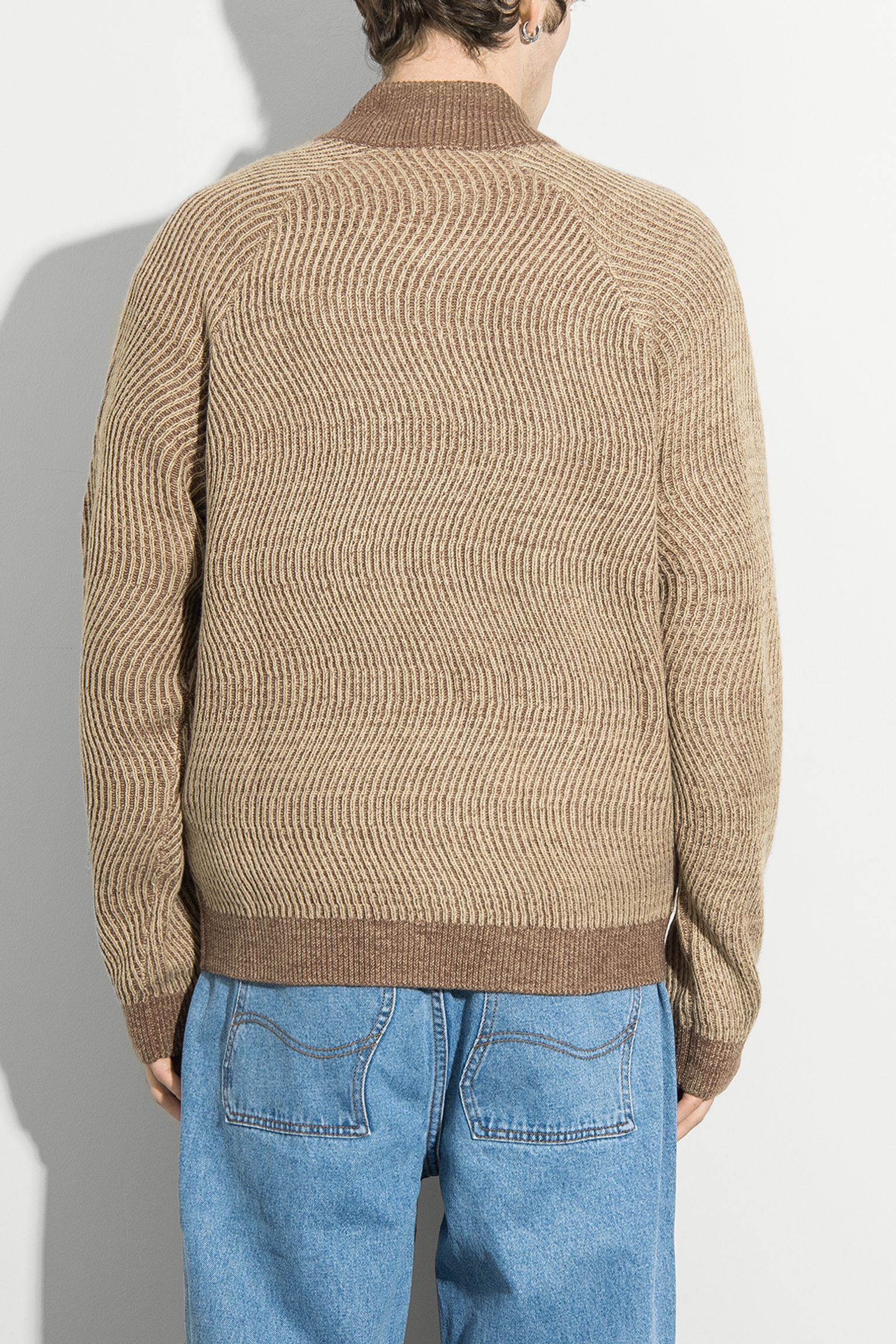 Стильные Кардиган Double Zipper Knit