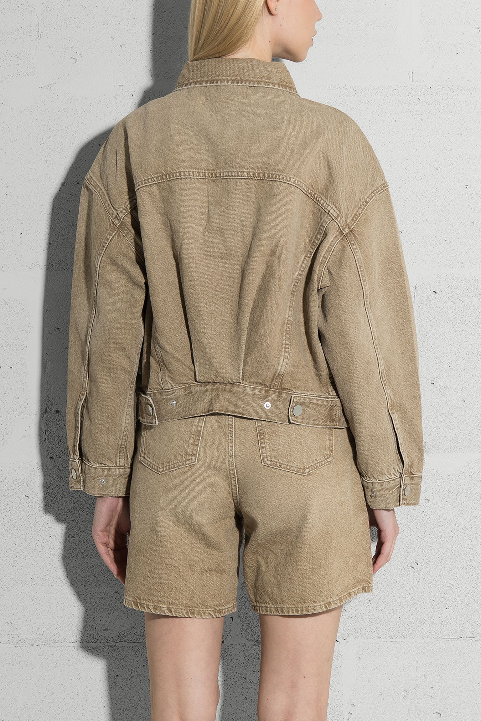 Куртка джинсовая Andy Danakil Beige amber wash 12,25oz