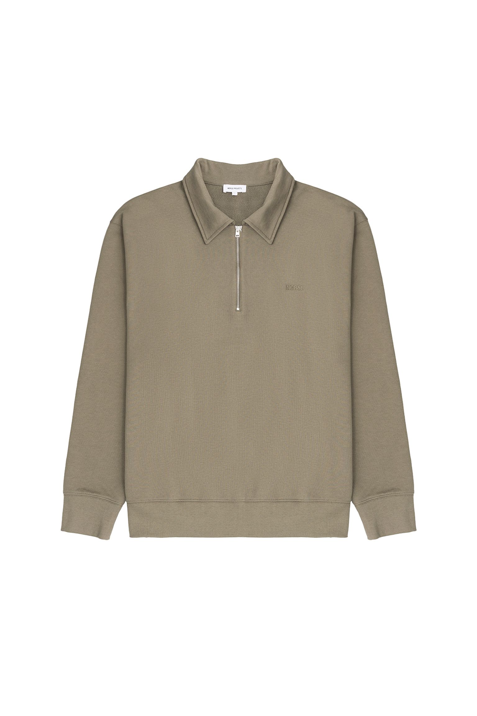 Свитшот Ketel Relaxed Organic NORSE Logo Half Zip купить