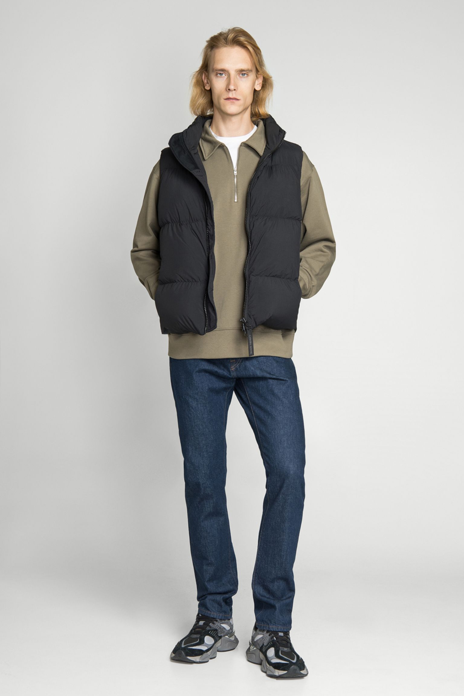 Свитшот Ketel Relaxed Organic NORSE Logo Half Zip с доставкой