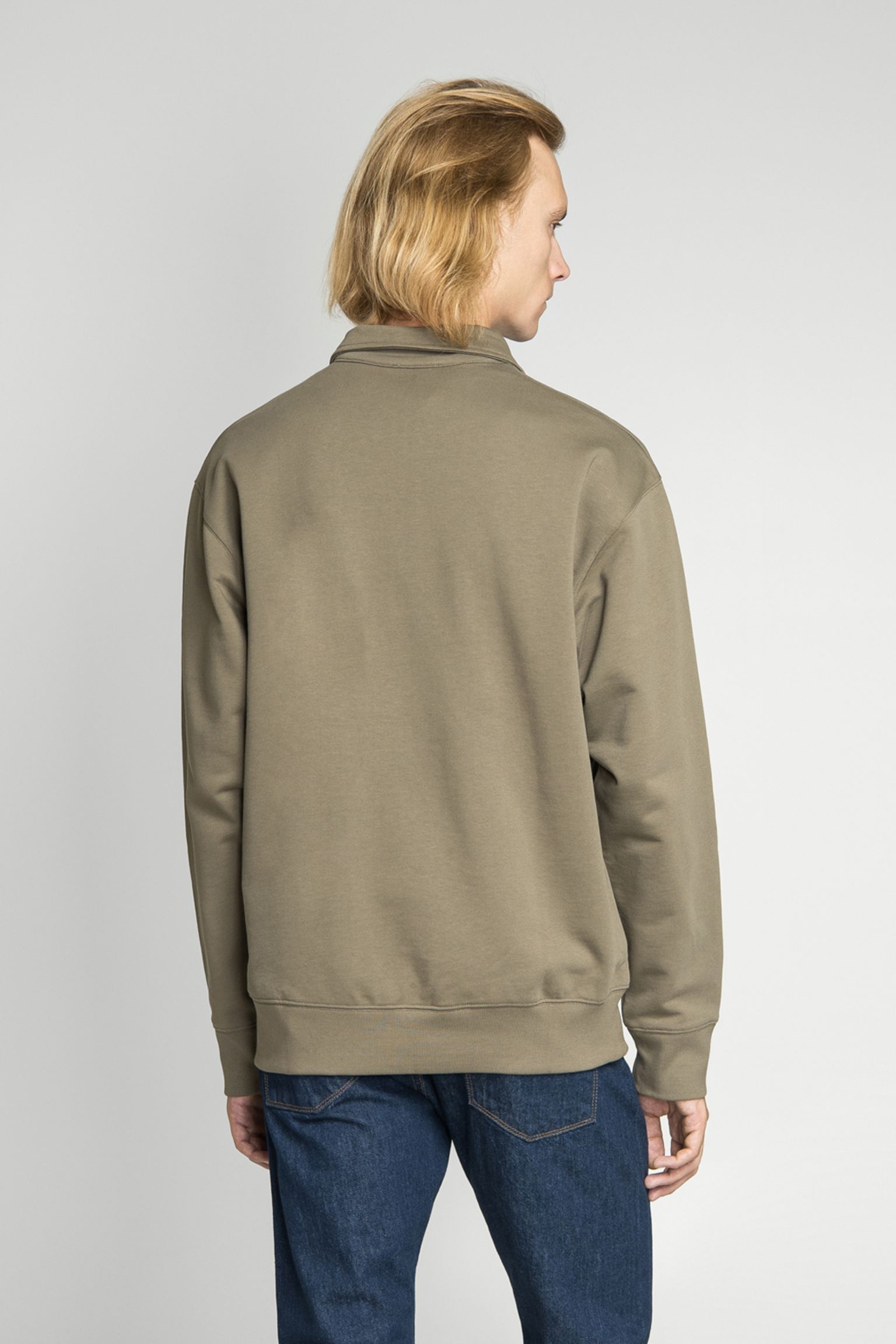 Стильные Свитшот Ketel Relaxed Organic NORSE Logo Half Zip