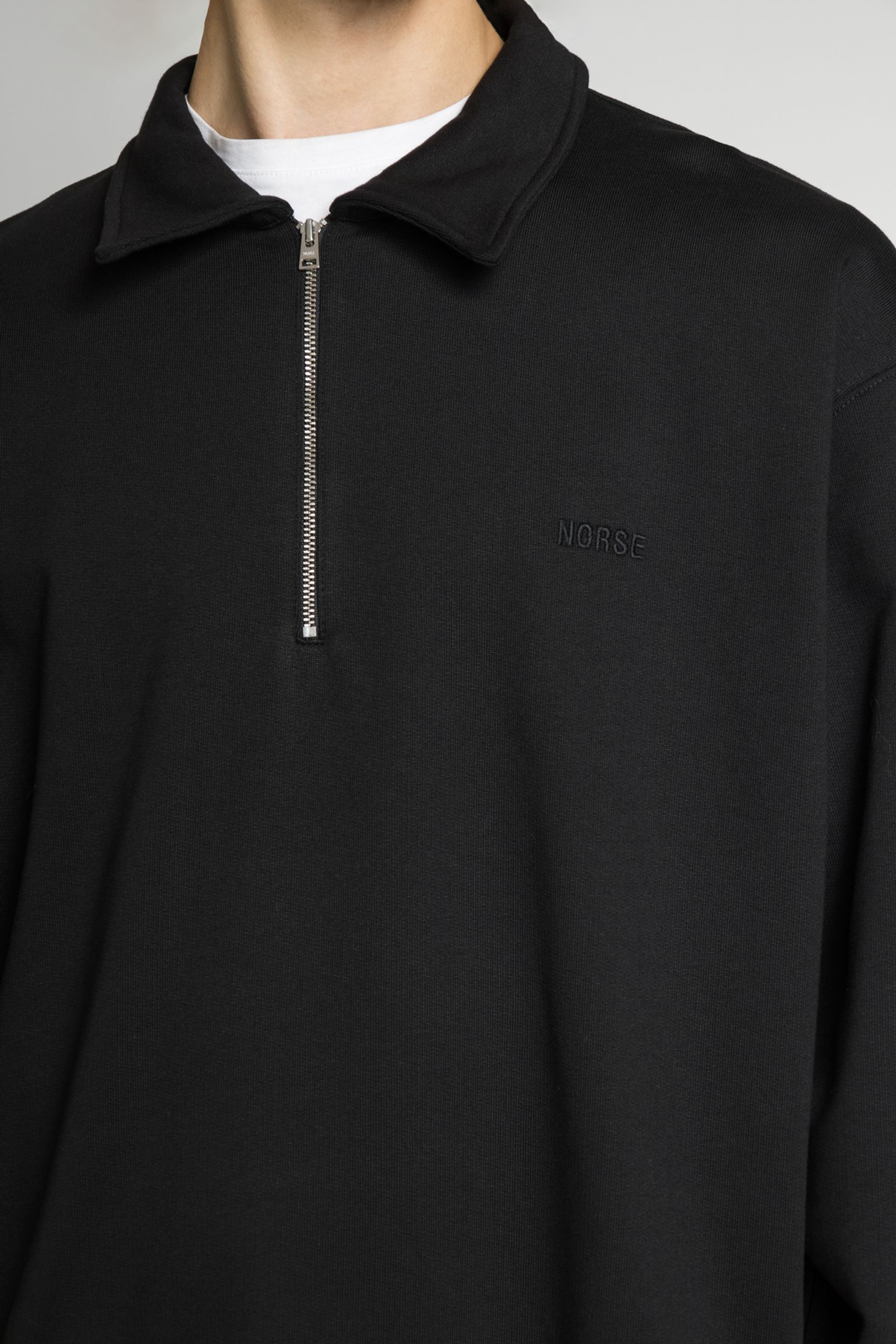 Свитшот Ketel Relaxed Organic NORSE Logo Half Zip