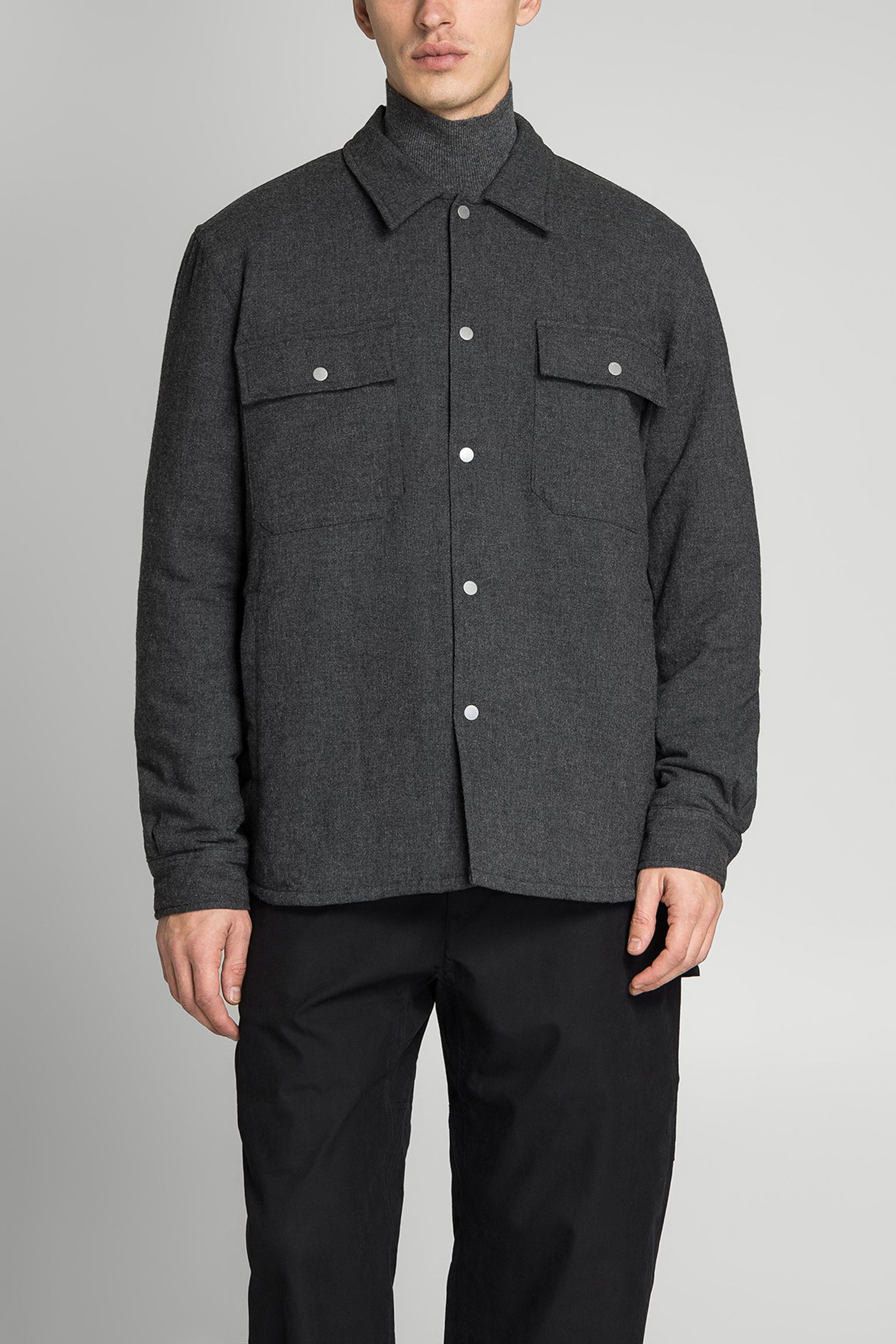 Овершот Hjalmer Insulated Wool Overshirt