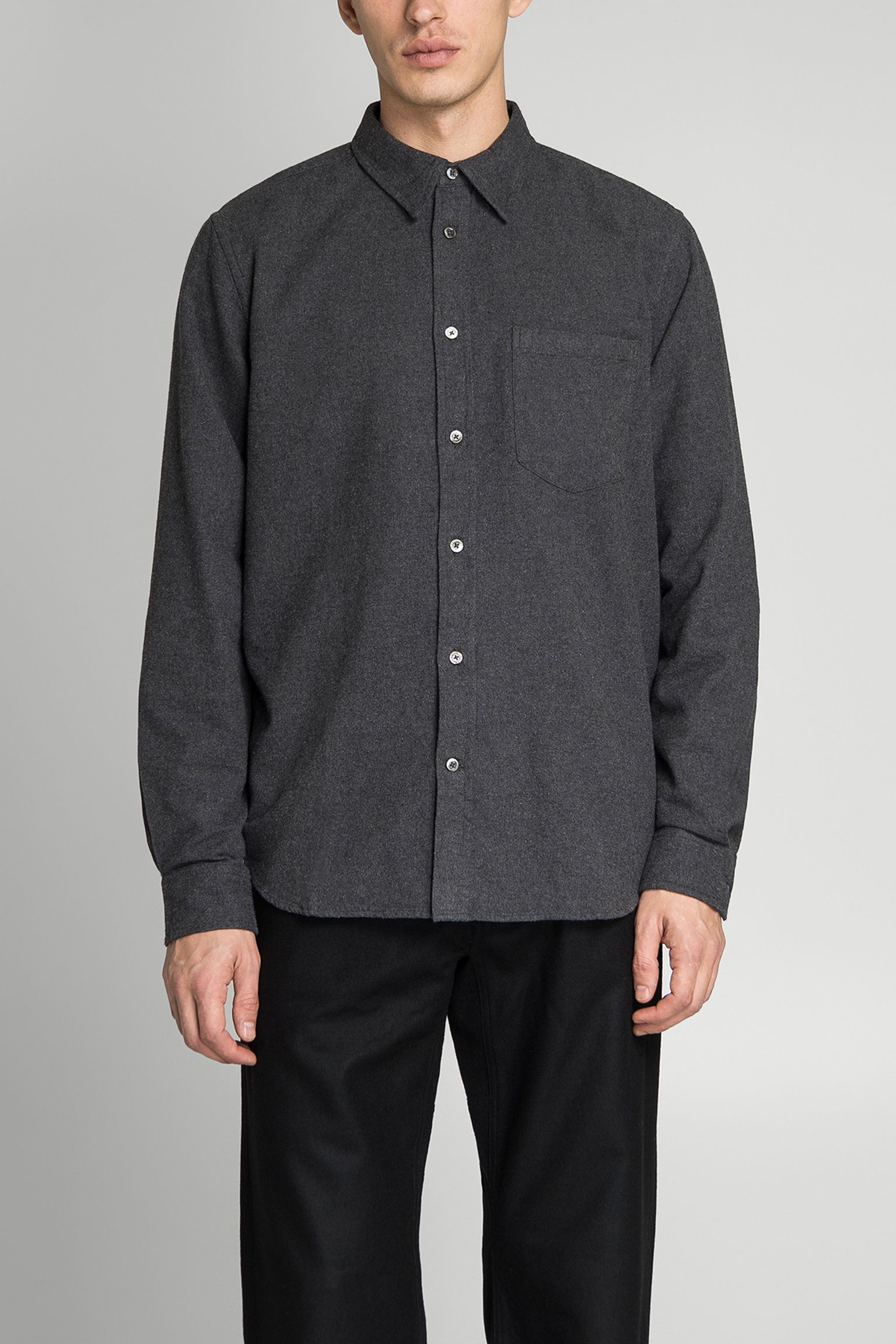 Рубашка Osvald Organic Flannel Shirt с доставкой