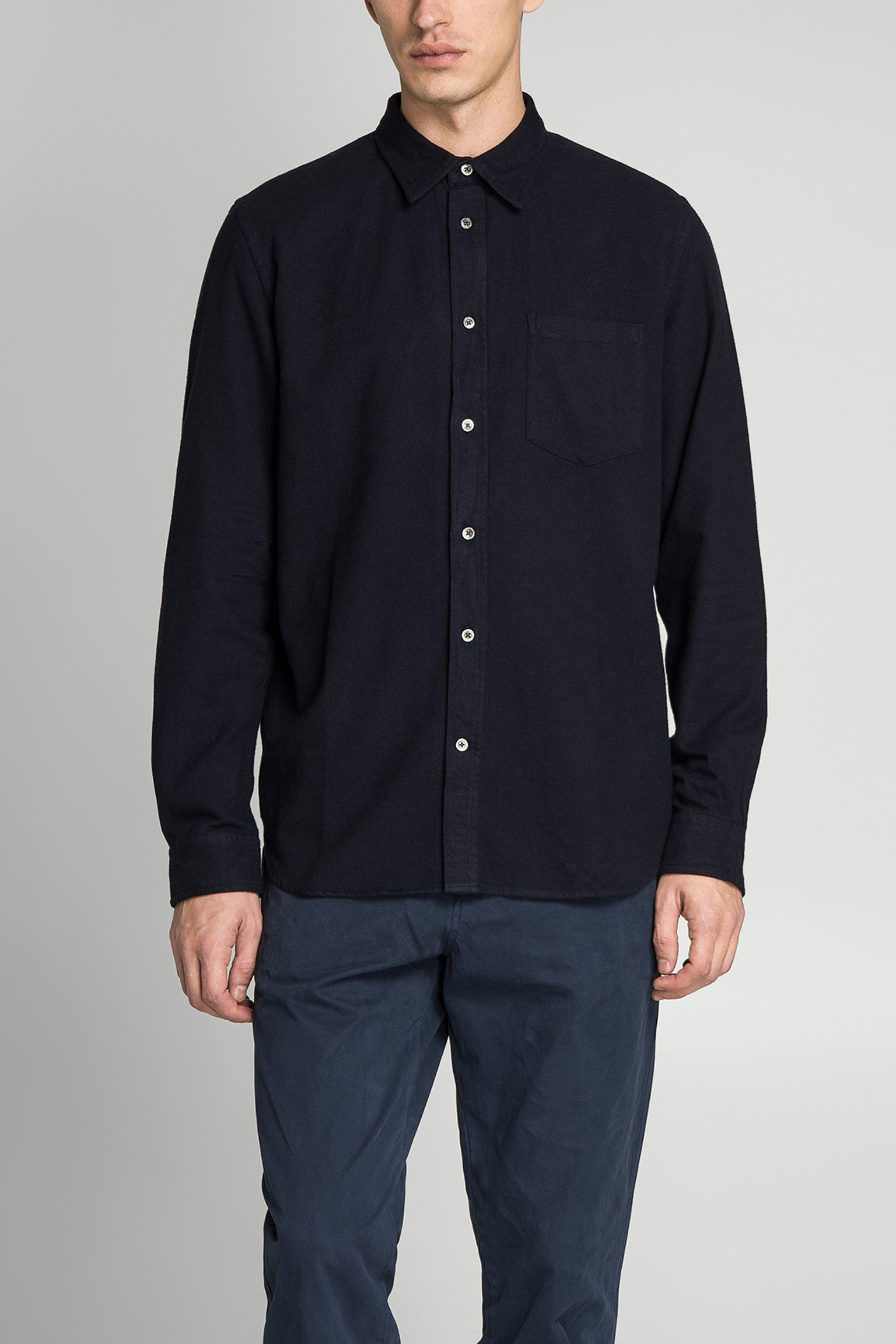 Рубашка Osvald Organic Flannel Shirt с доставкой