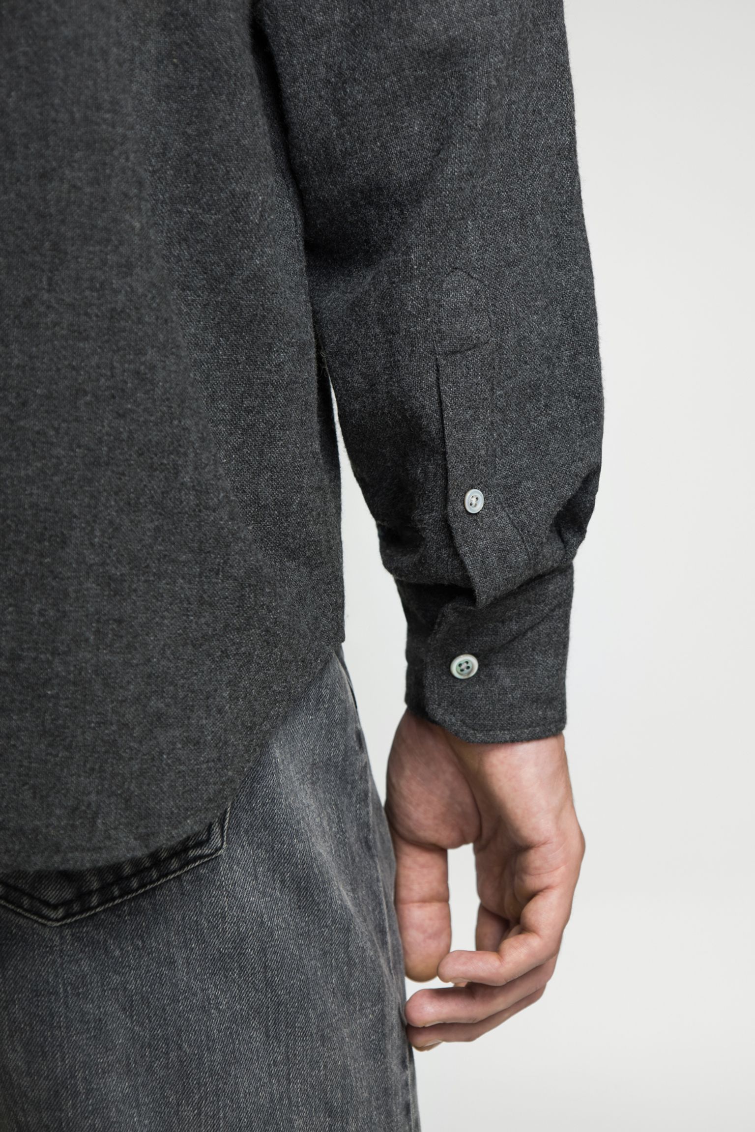 Рубашка Algot Relaxed Wool Shirt