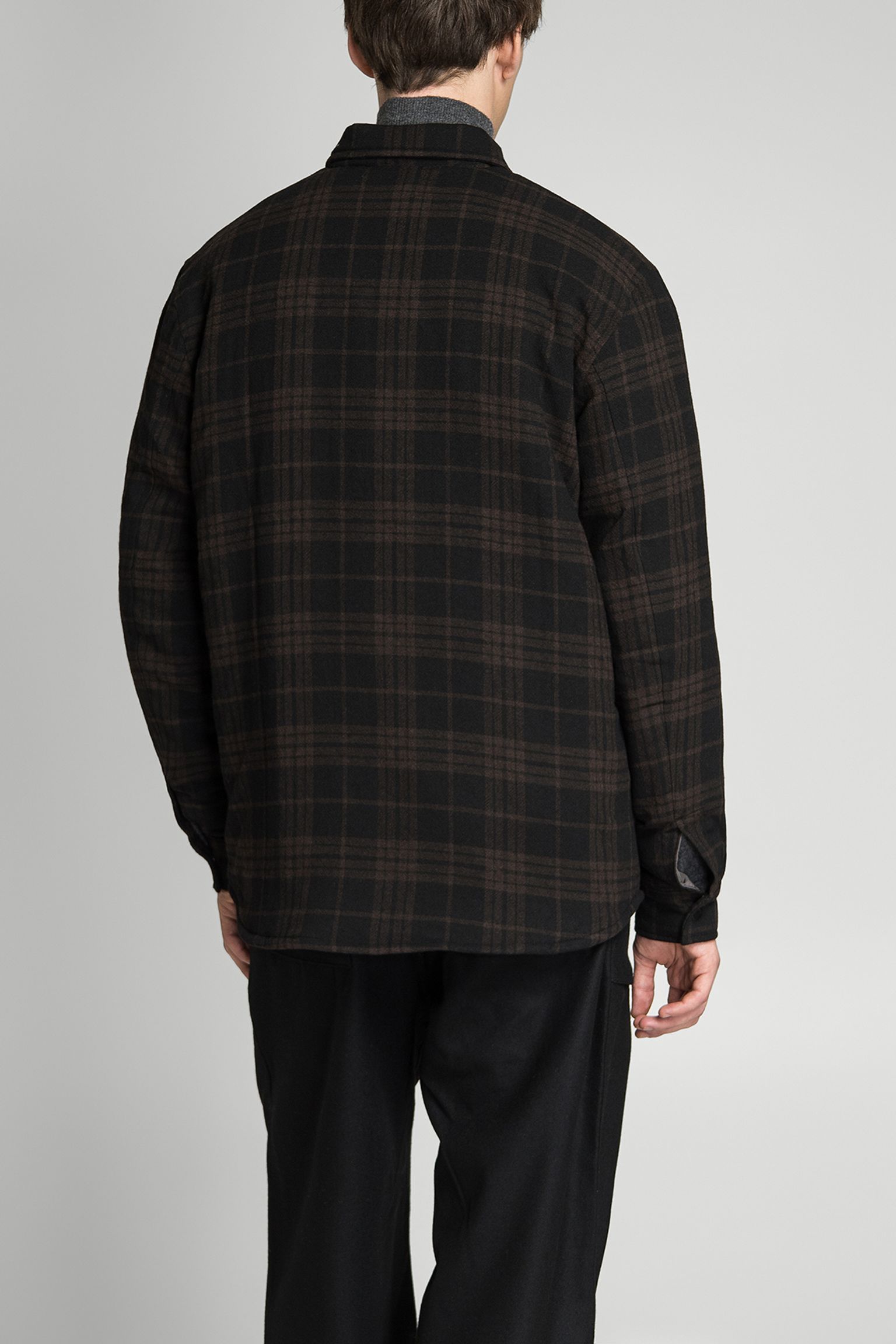 Овершот Hjalmer Insulated Wool Check Overshirt