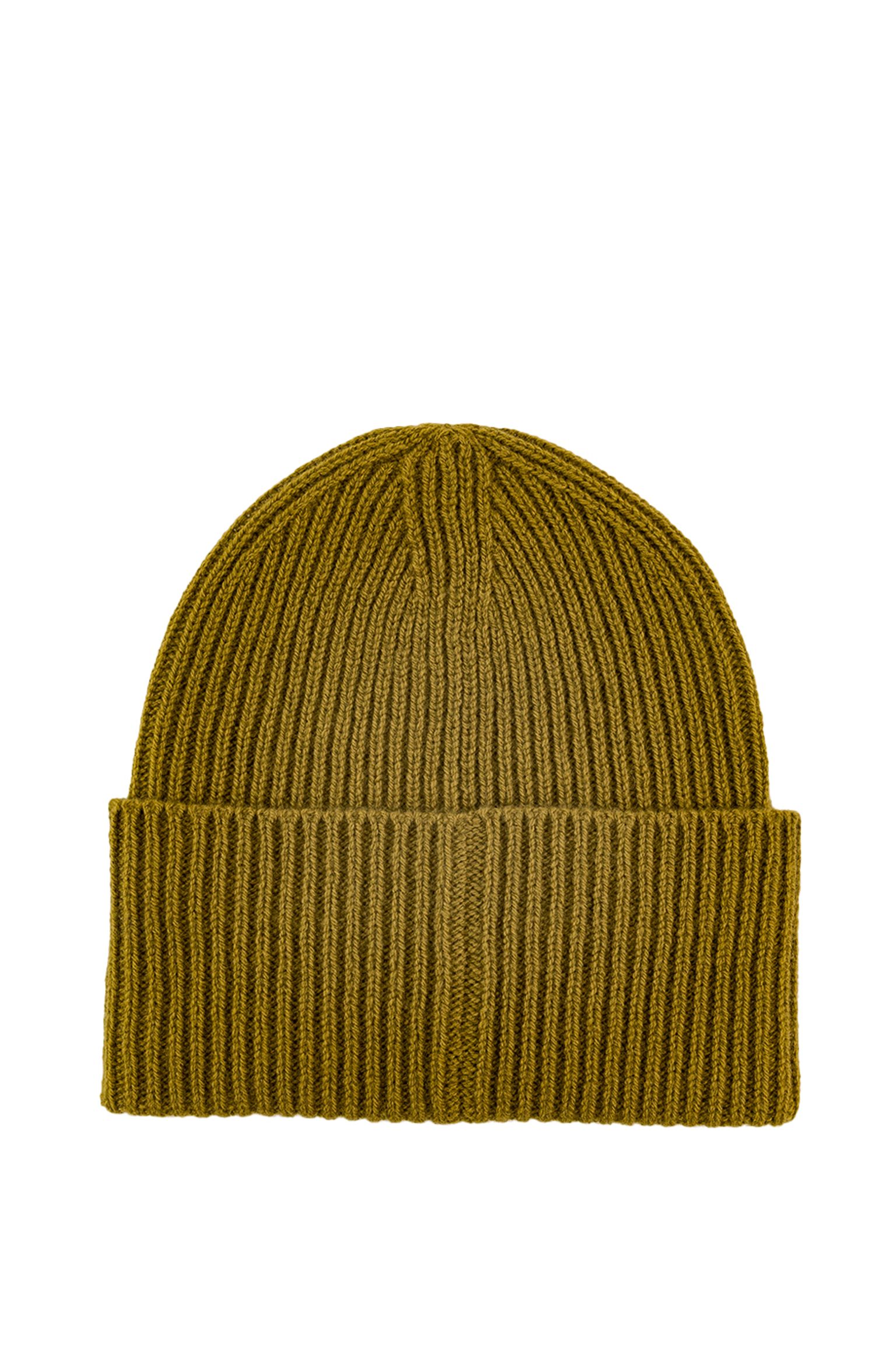 Шапка Merino Lambswool Rib N Logo Beanie с доставкой