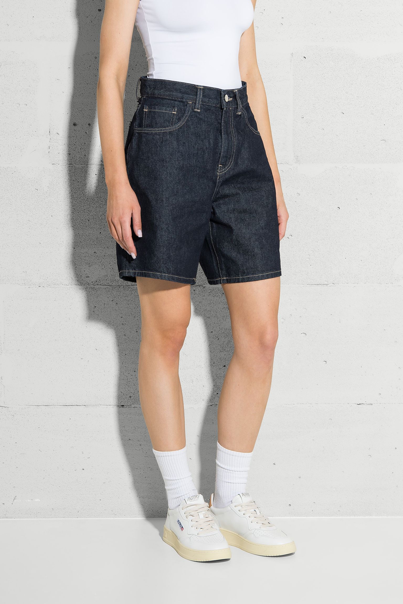 Шорти W Cleo Short Arctic Blue Denim 14.6oz Blue rinsed з доставкою