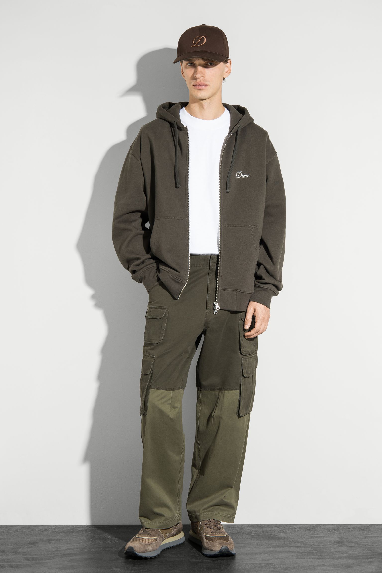 Спортивная кофта Cursive Zip Hoodie купить в Украине