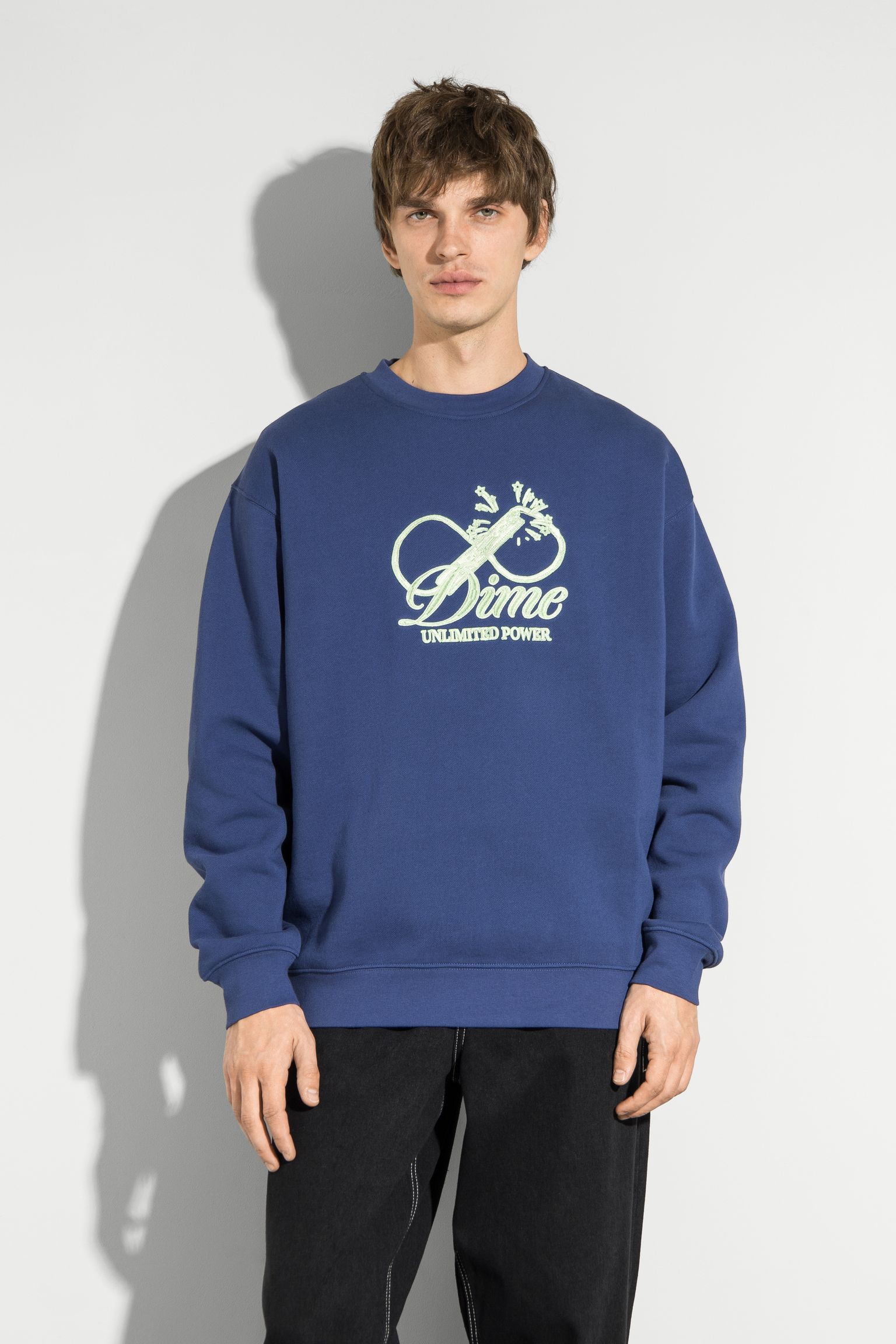 Свитшот Cursive Power Crewneck