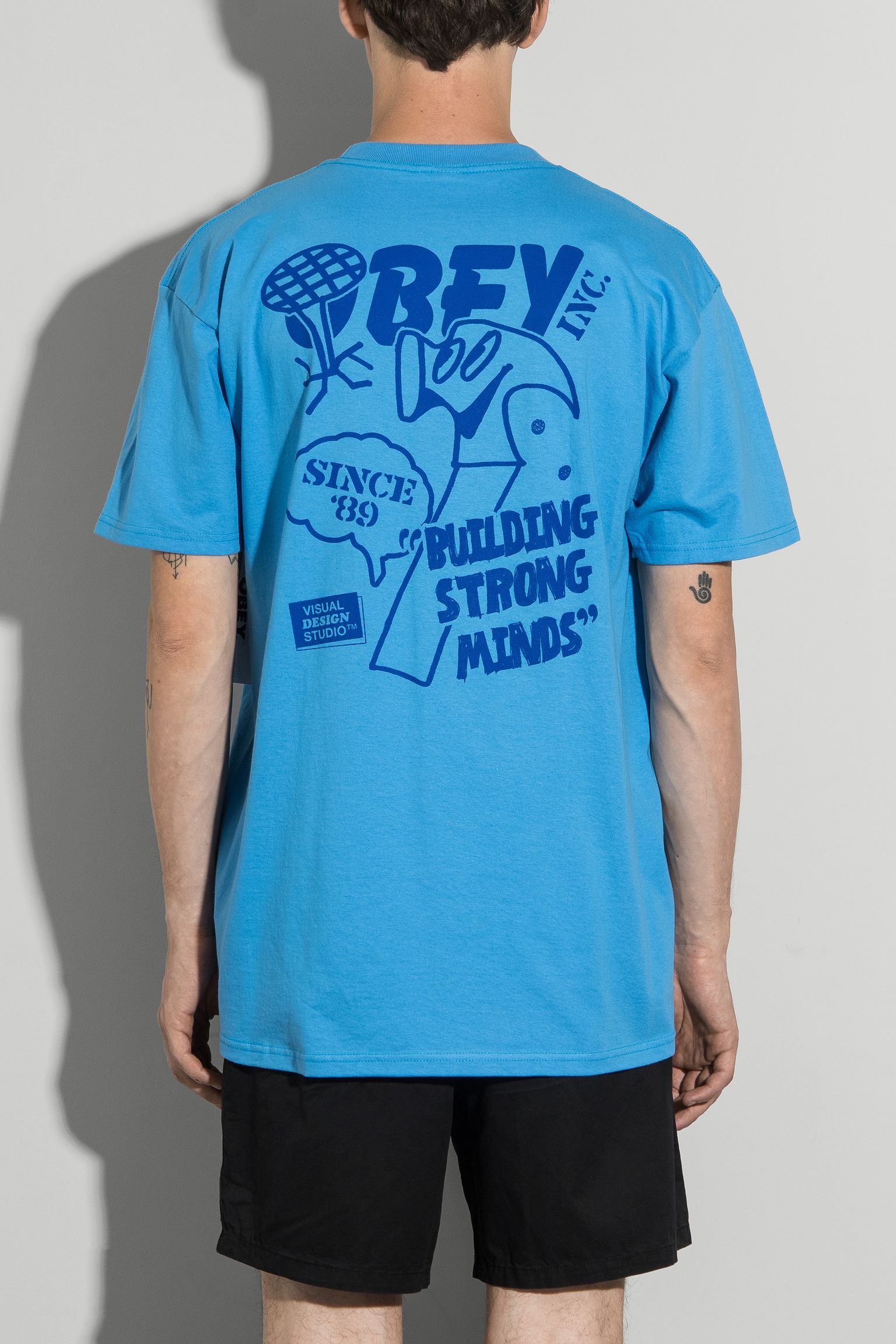 Футболка OBEY BUILDING STRONG MINDS