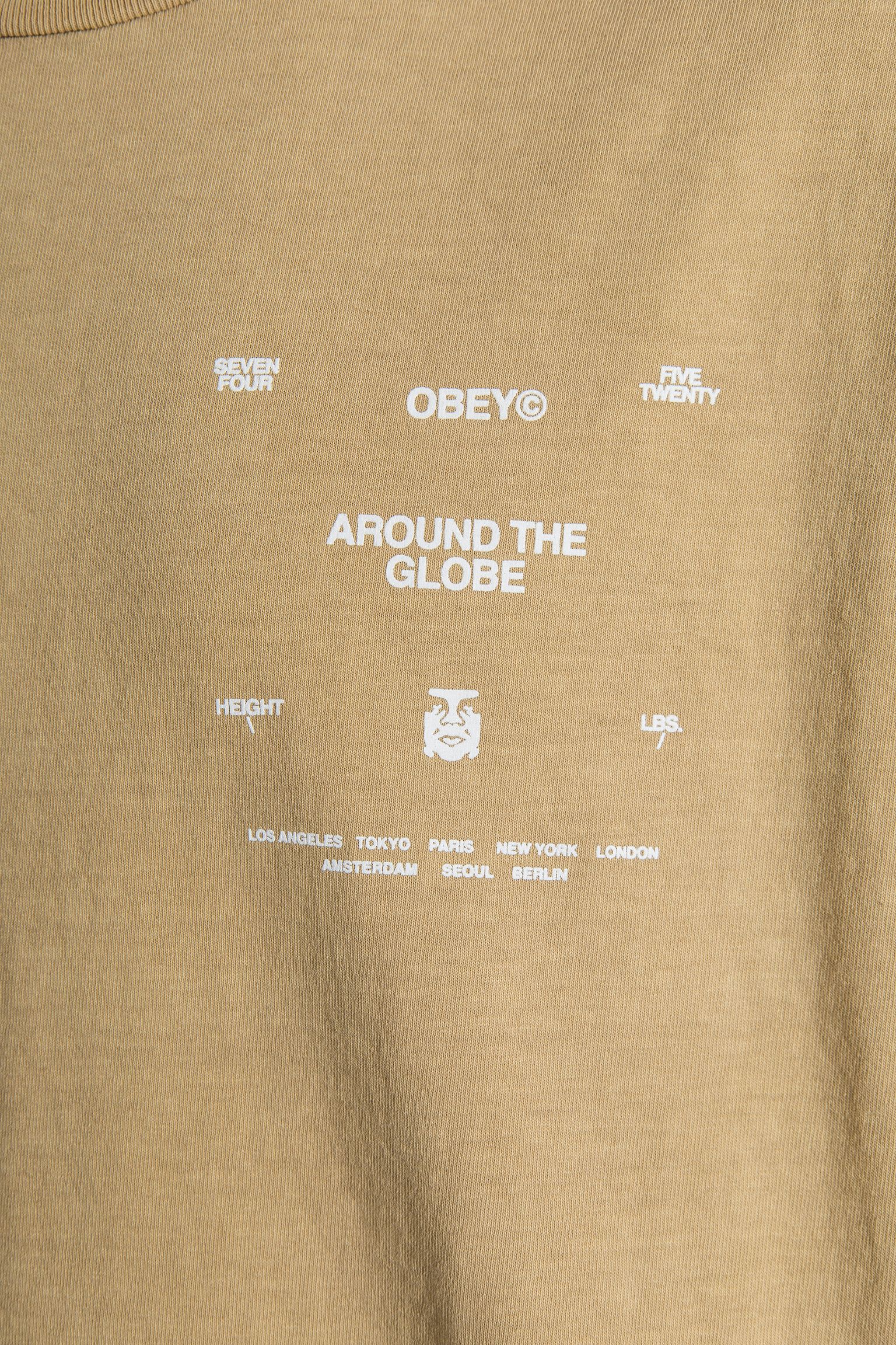 Футболка OBEY AROUND THE GLOBE
