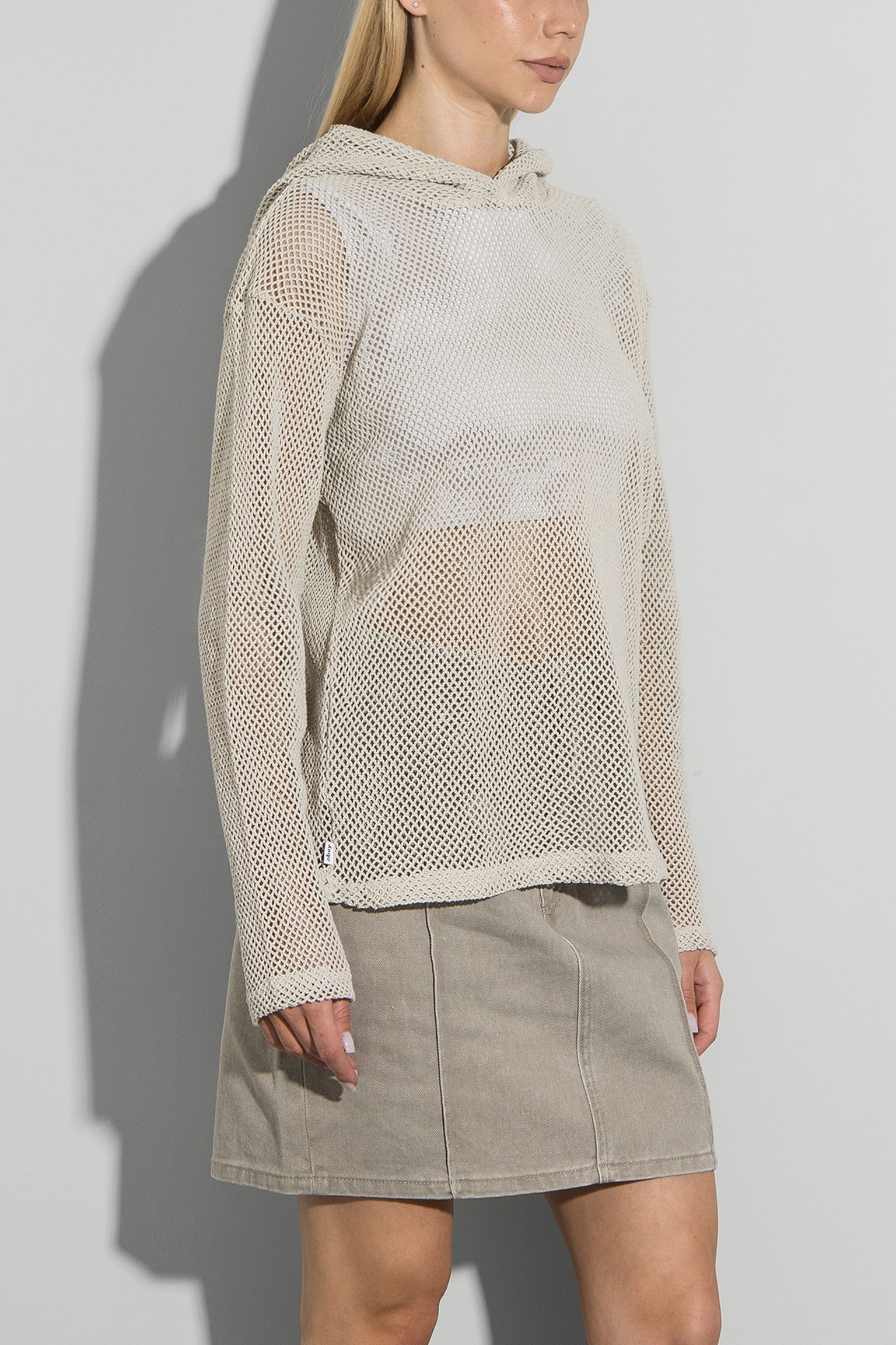 Худі BILLY MESH HOOD LS