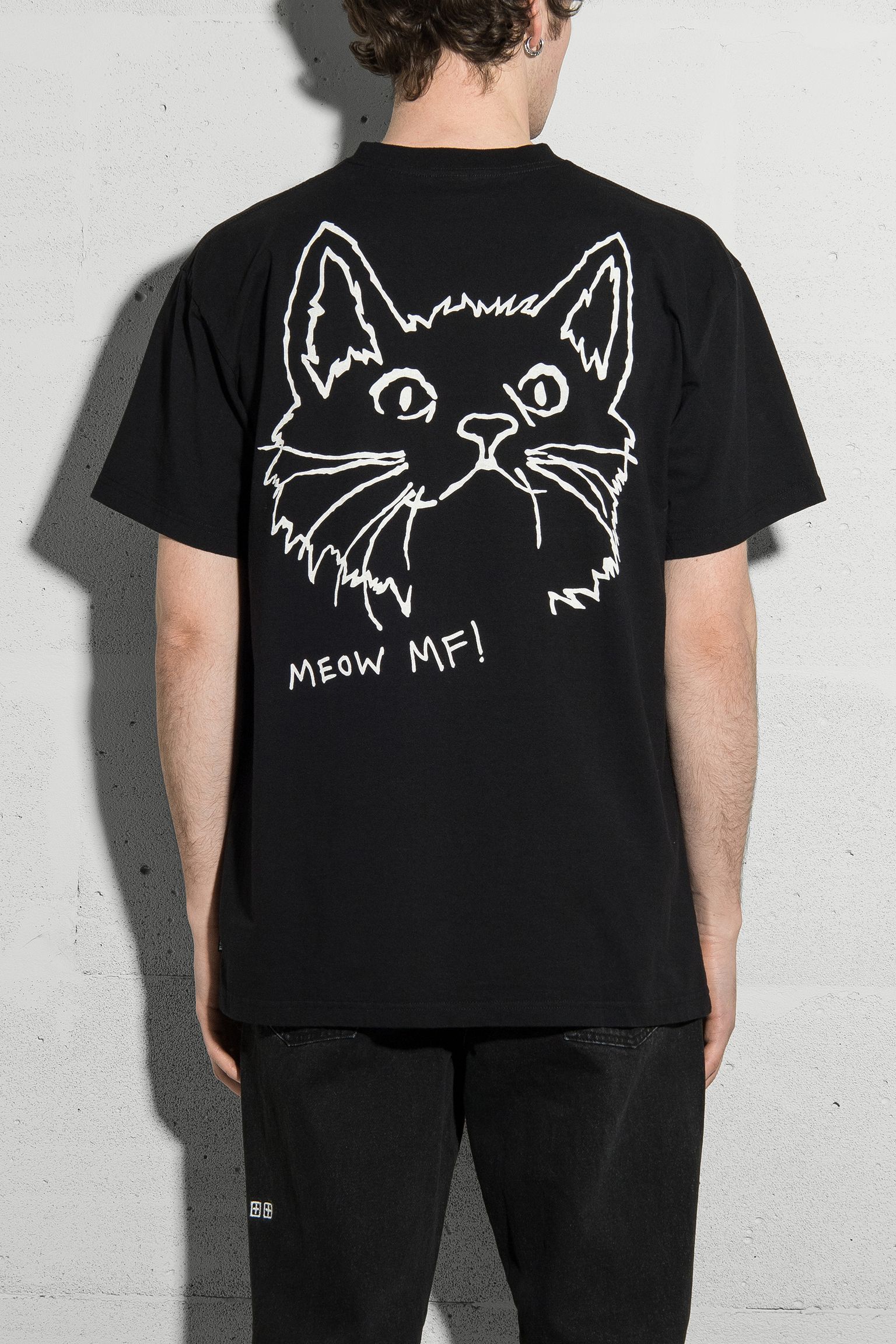 Стильные Футболка Meow