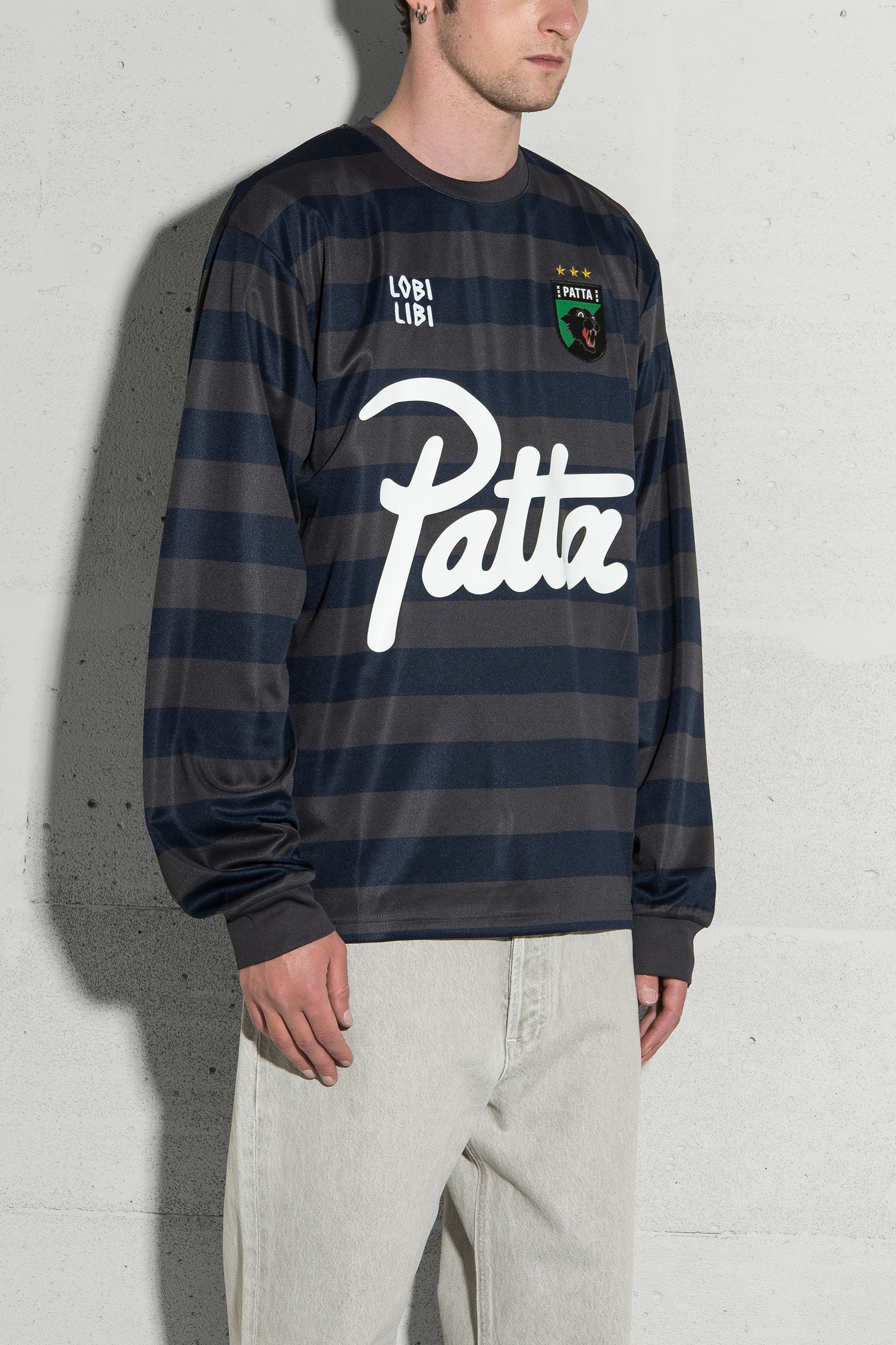 Лонгслів Striped Football Jersey з доставкою