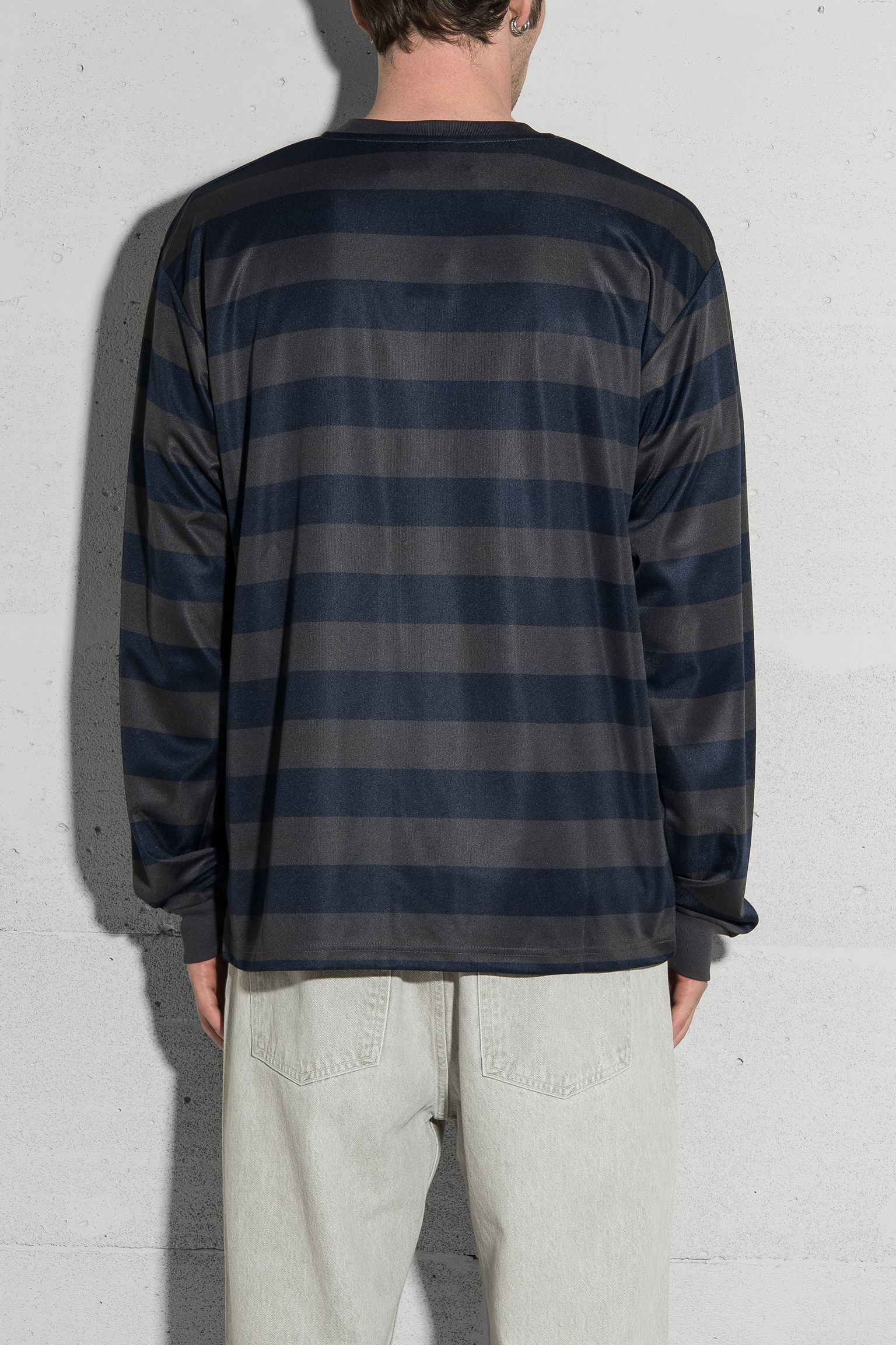 Стильні Лонгслів Striped Football Jersey