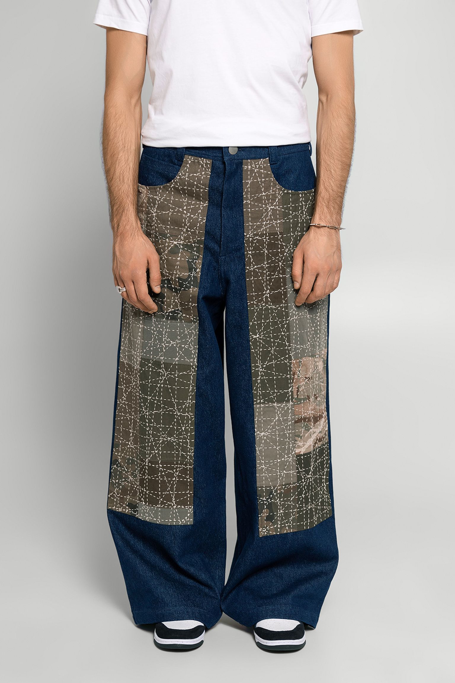 Брюки Labor Sashiko Upcycled Pants купить